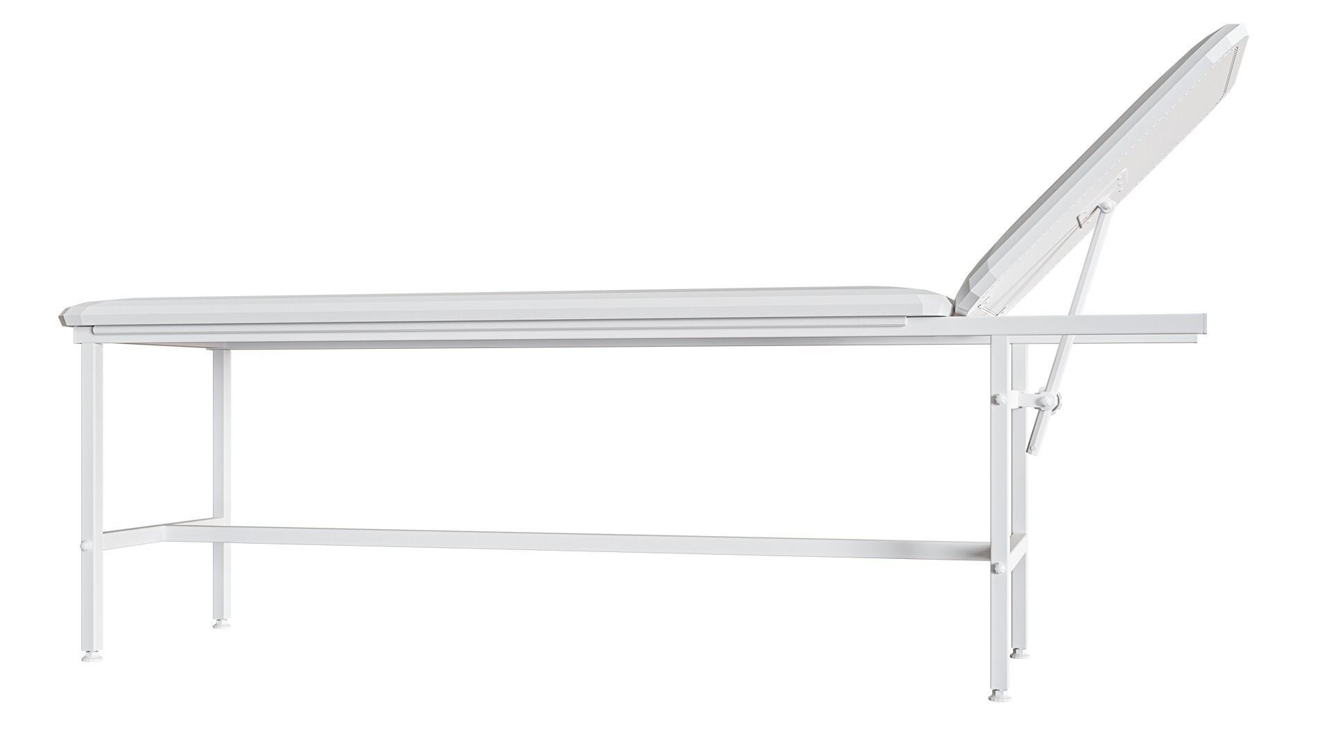 Medical Couch Low-poly 3D model_25