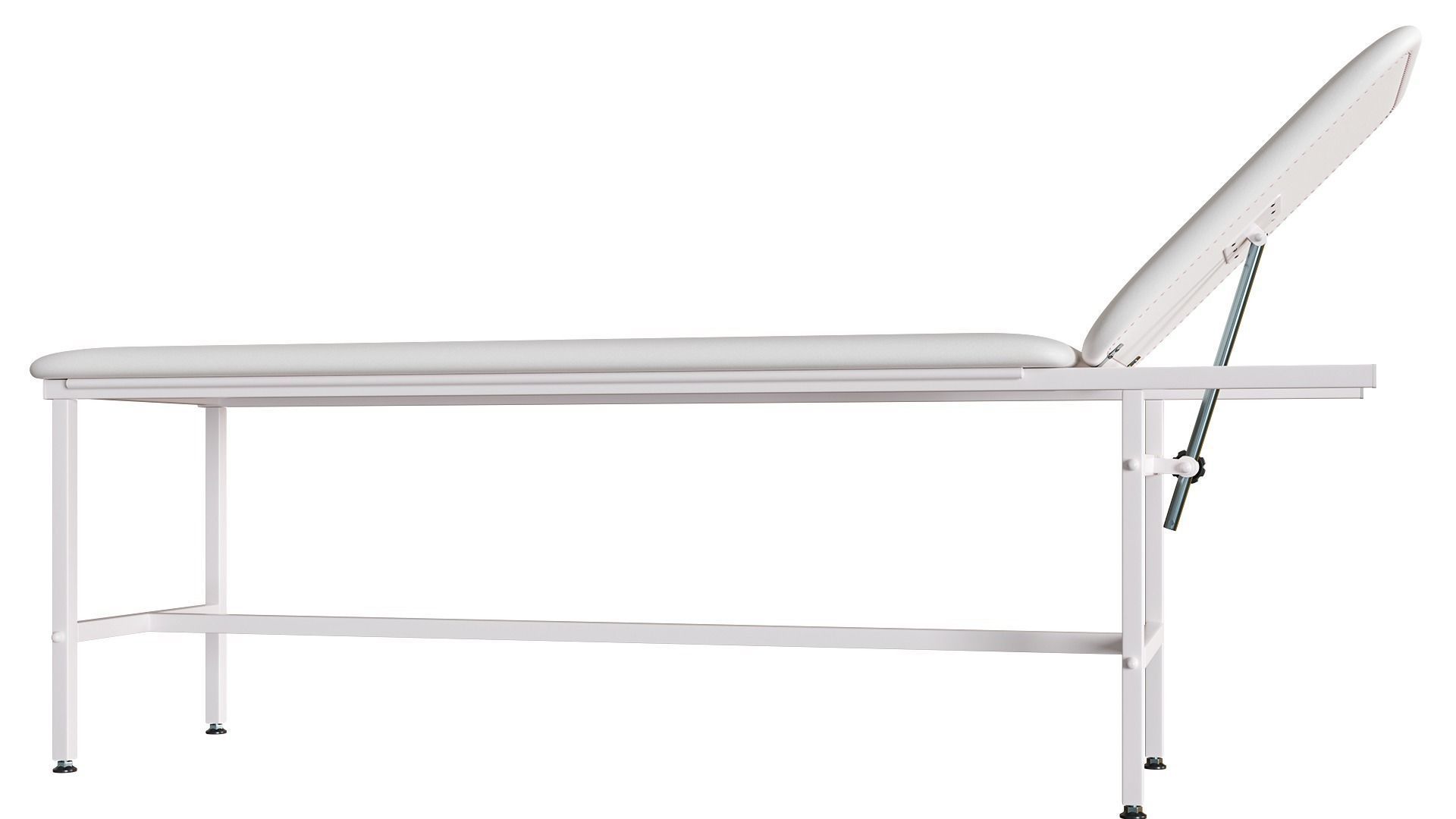 Medical Couch Low-poly 3D model_6