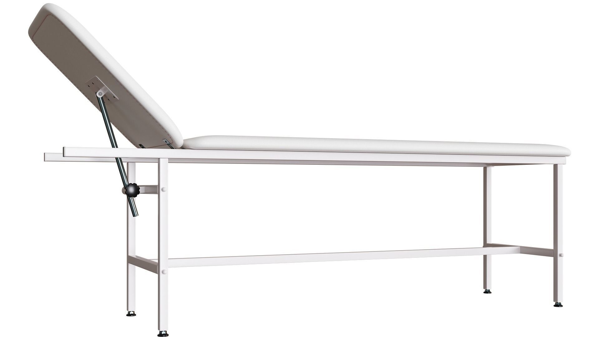 Medical Couch Low-poly 3D model_2