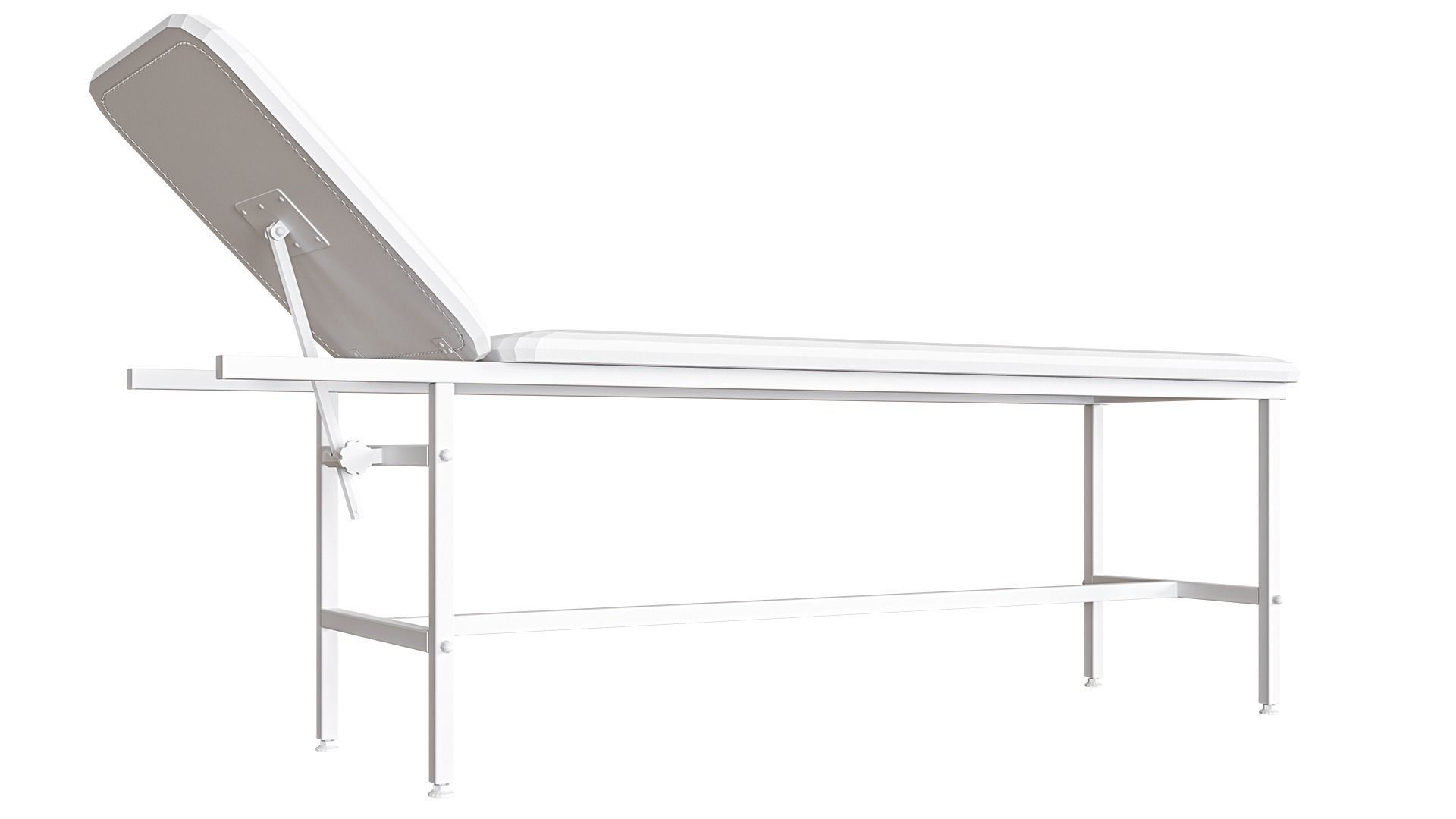 Medical Couch Low-poly 3D model_24