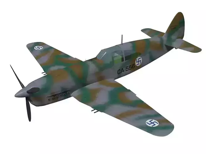 Caudron CR714 3D model