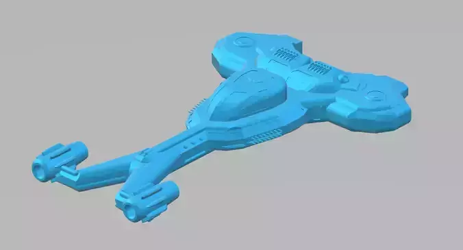 CS4-082023 - Concept Speeder 3D print model