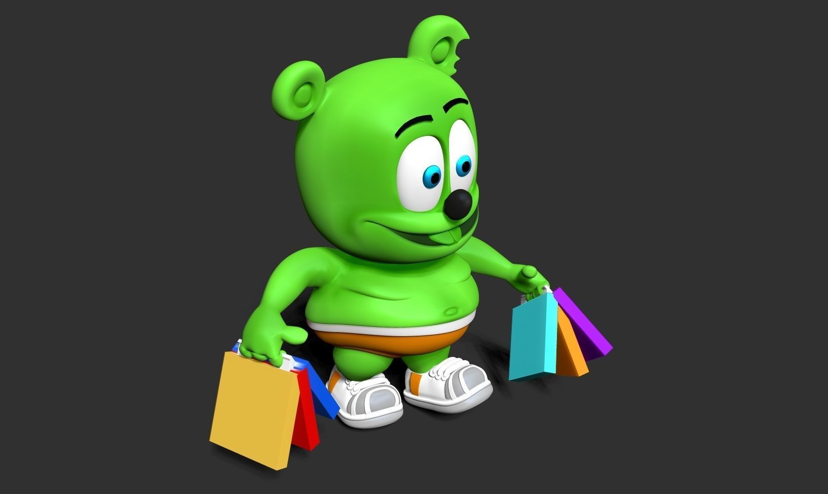  Gummy Bear 3D print model_14