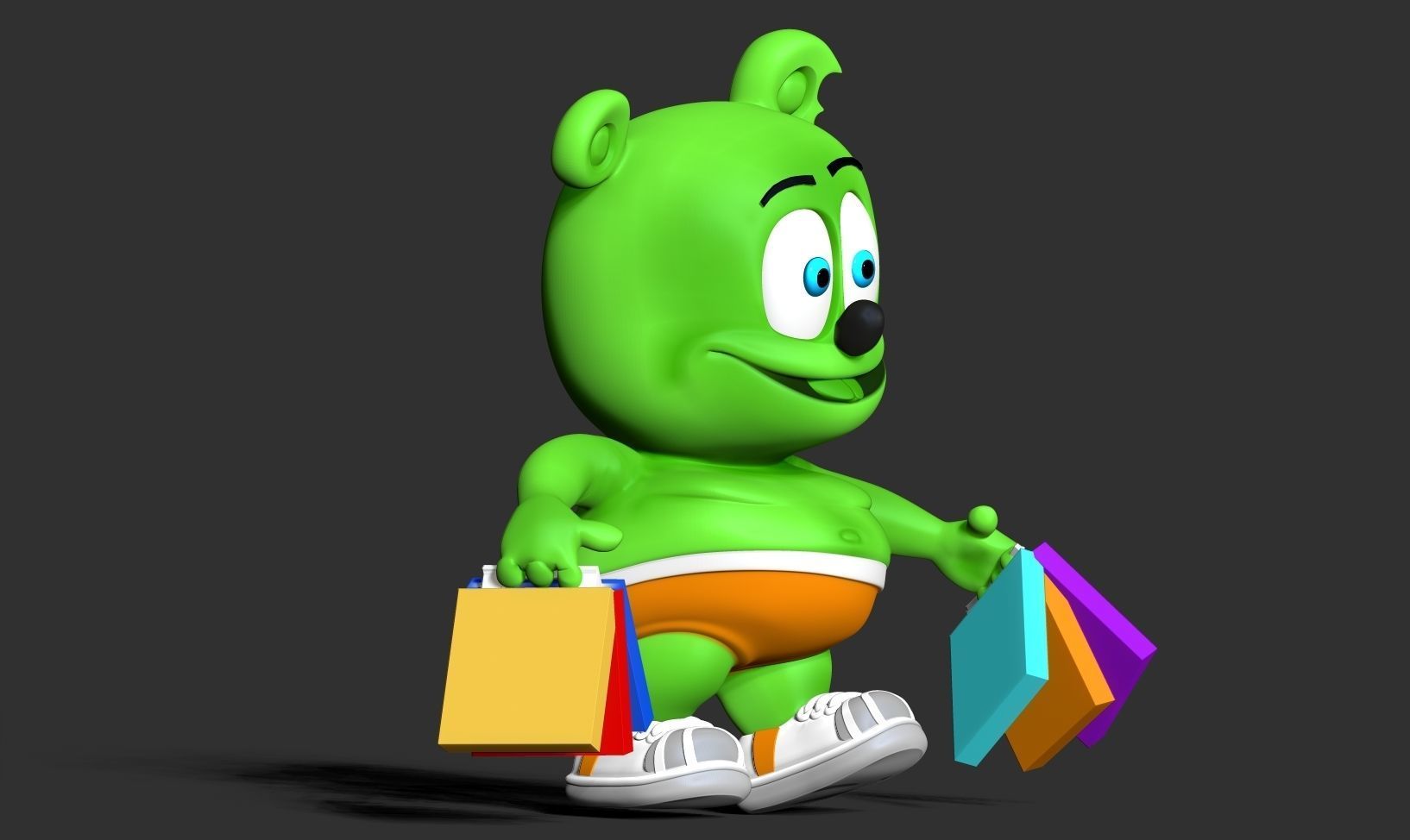  Gummy Bear 3D print model_12