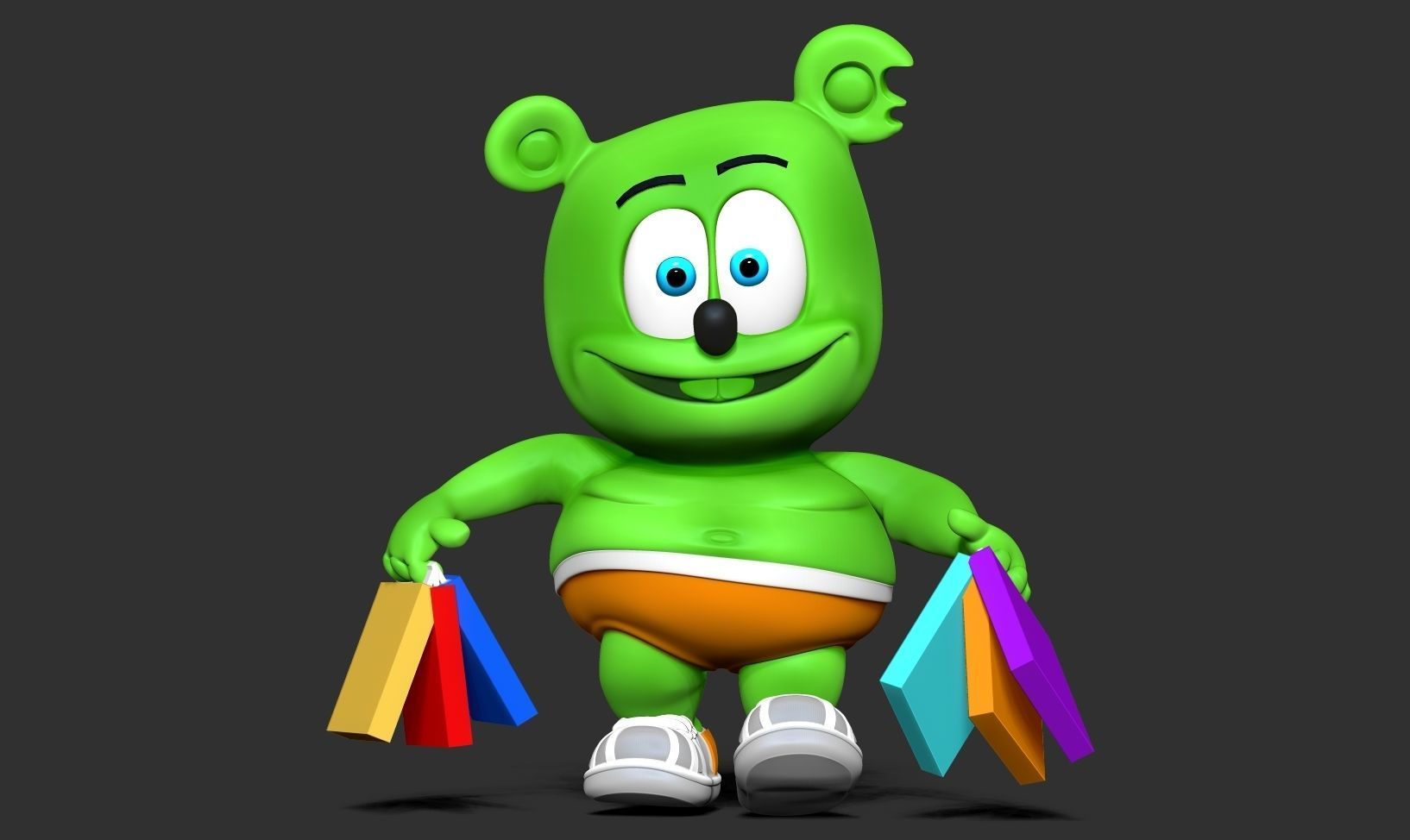  Gummy Bear 3D print model_8
