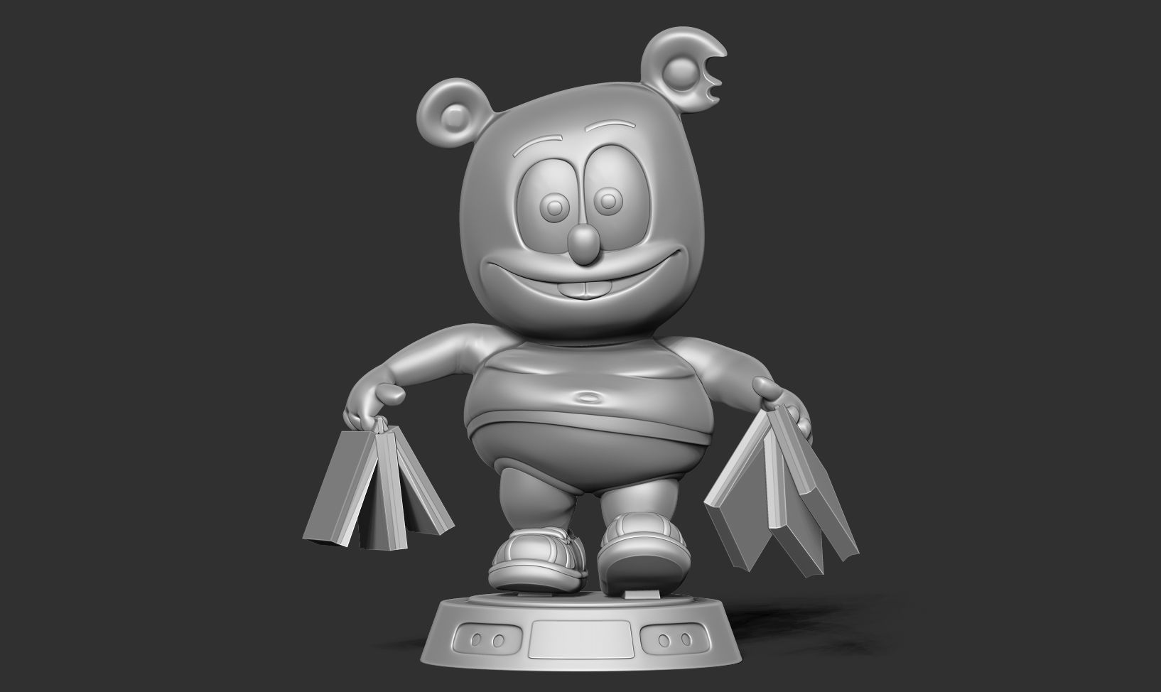  Gummy Bear 3D print model_9