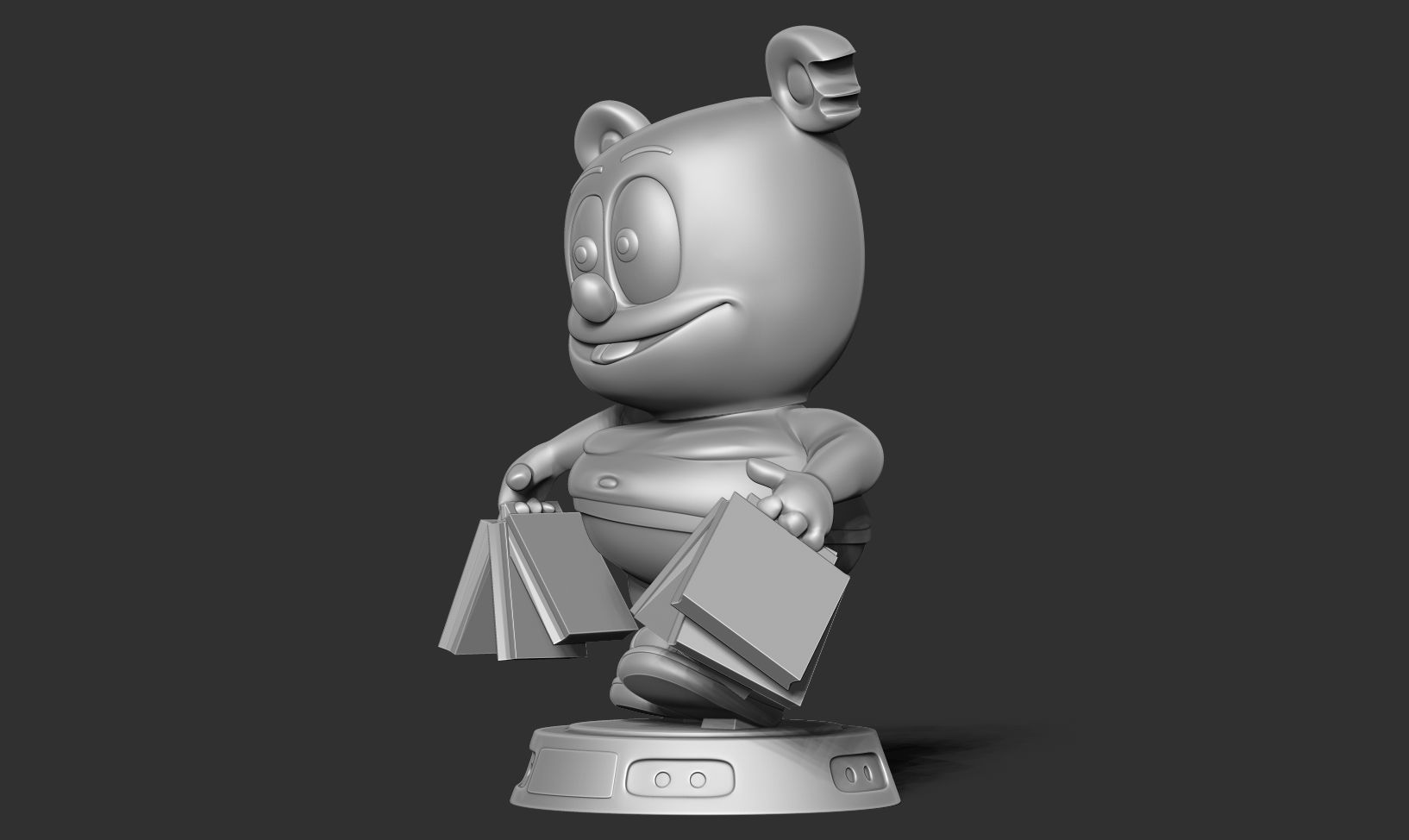  Gummy Bear 3D print model_11