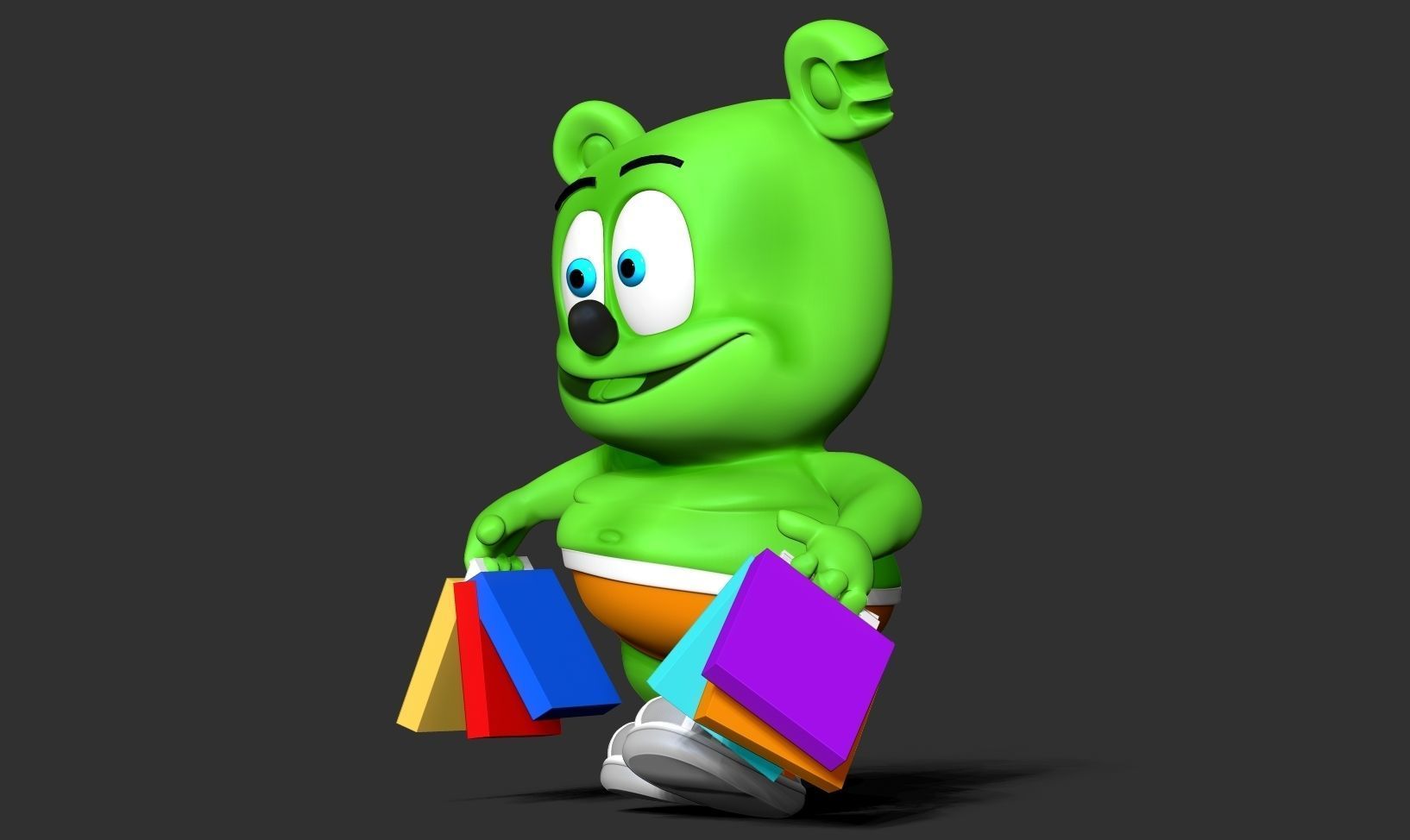  Gummy Bear 3D print model_10