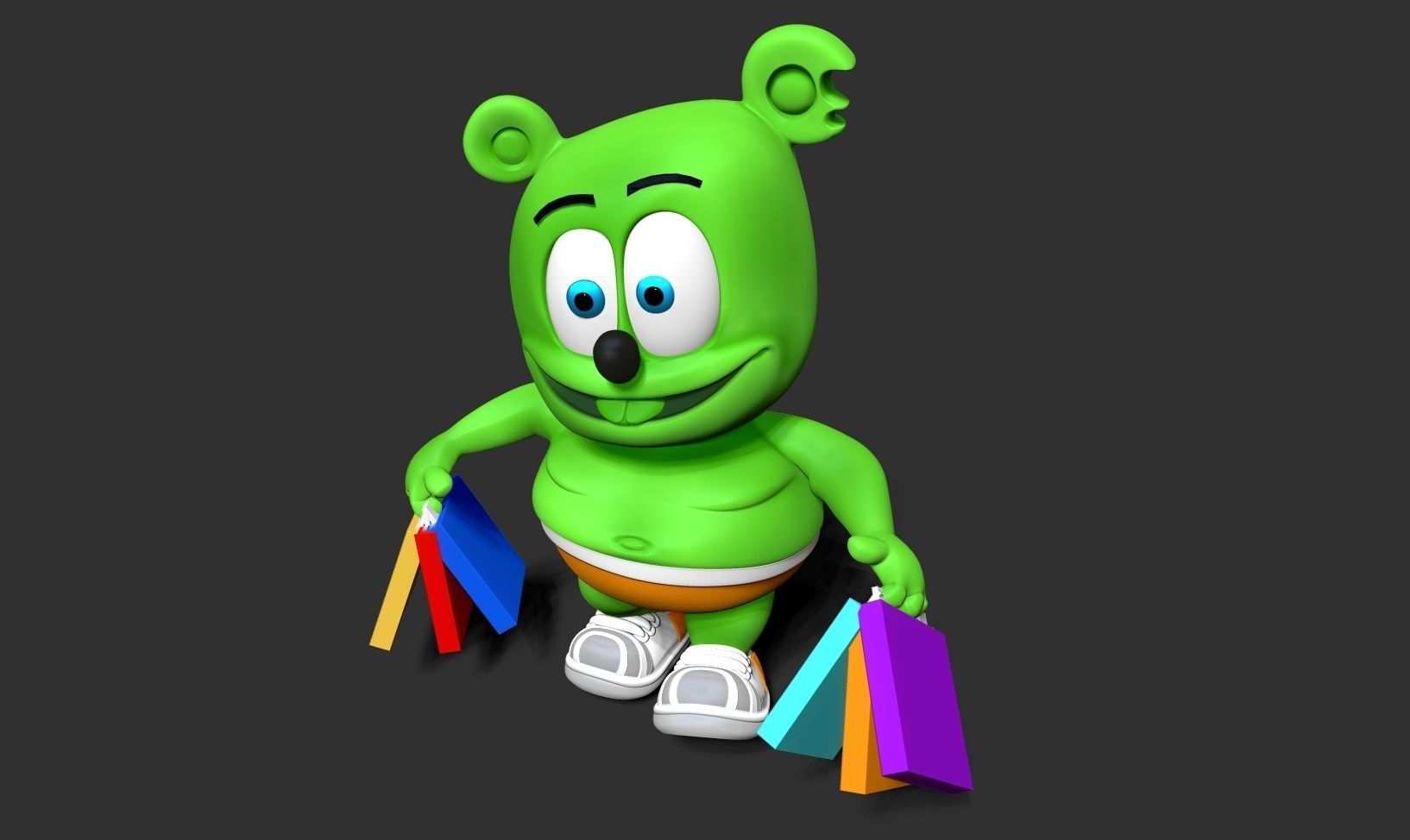  Gummy Bear 3D print model_16