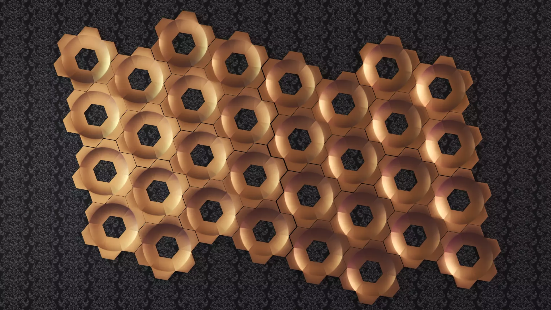 3D WALL PANEL  collection 1 of14 3D print model_0