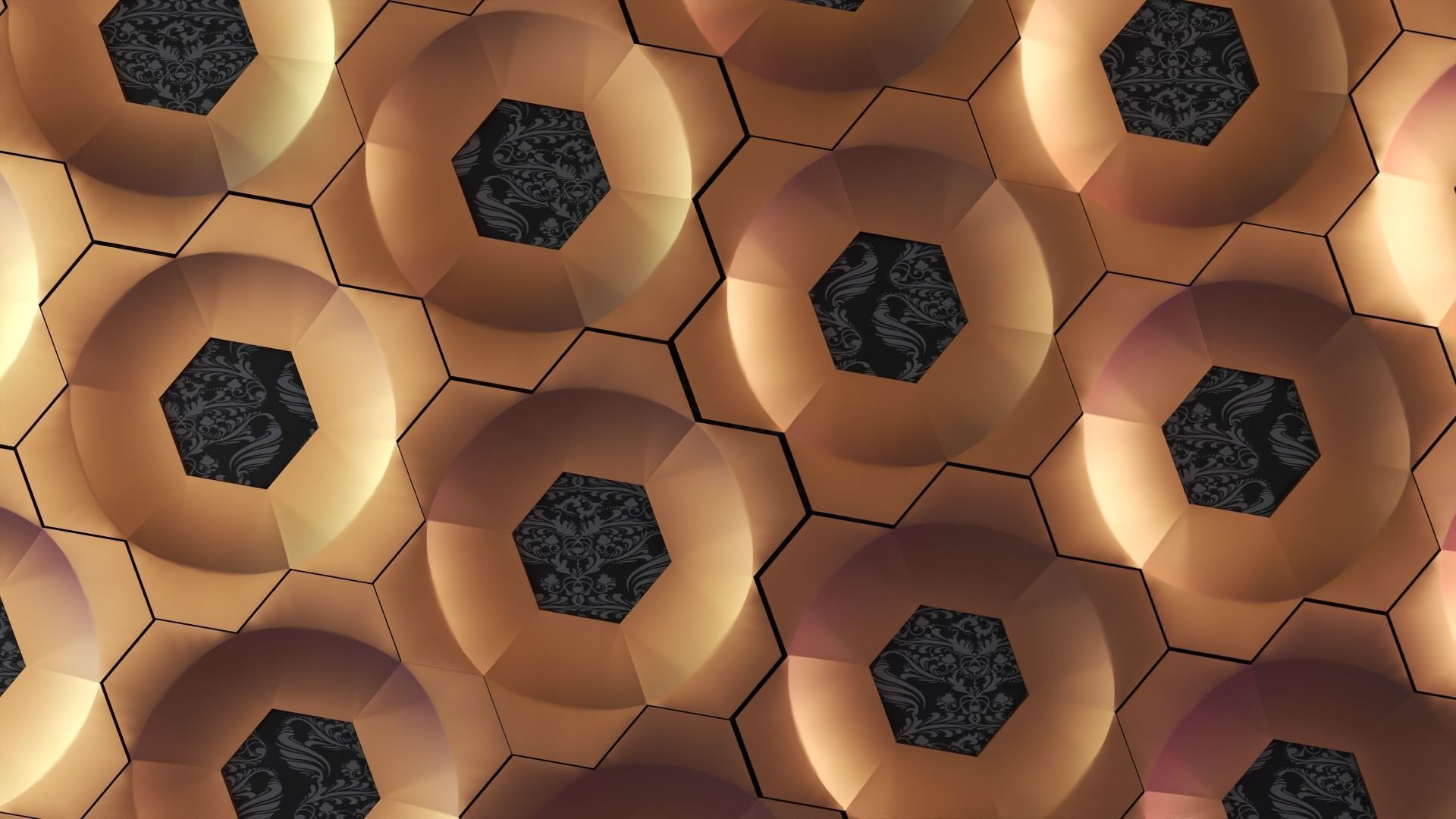 3D WALL PANEL  collection 1 of14 3D print model_2