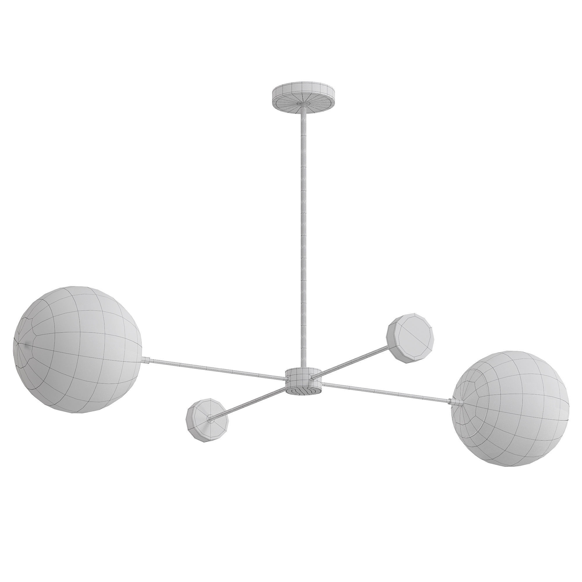 JANIS SUSPENSION LAMP by Laskasas 3D model_2