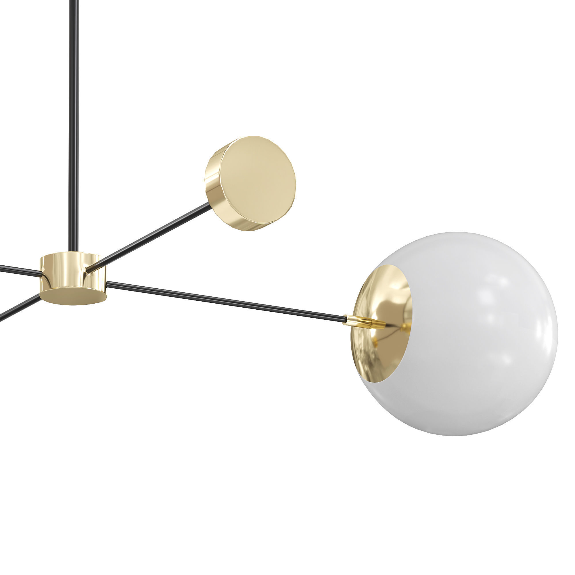 JANIS SUSPENSION LAMP by Laskasas 3D model_1