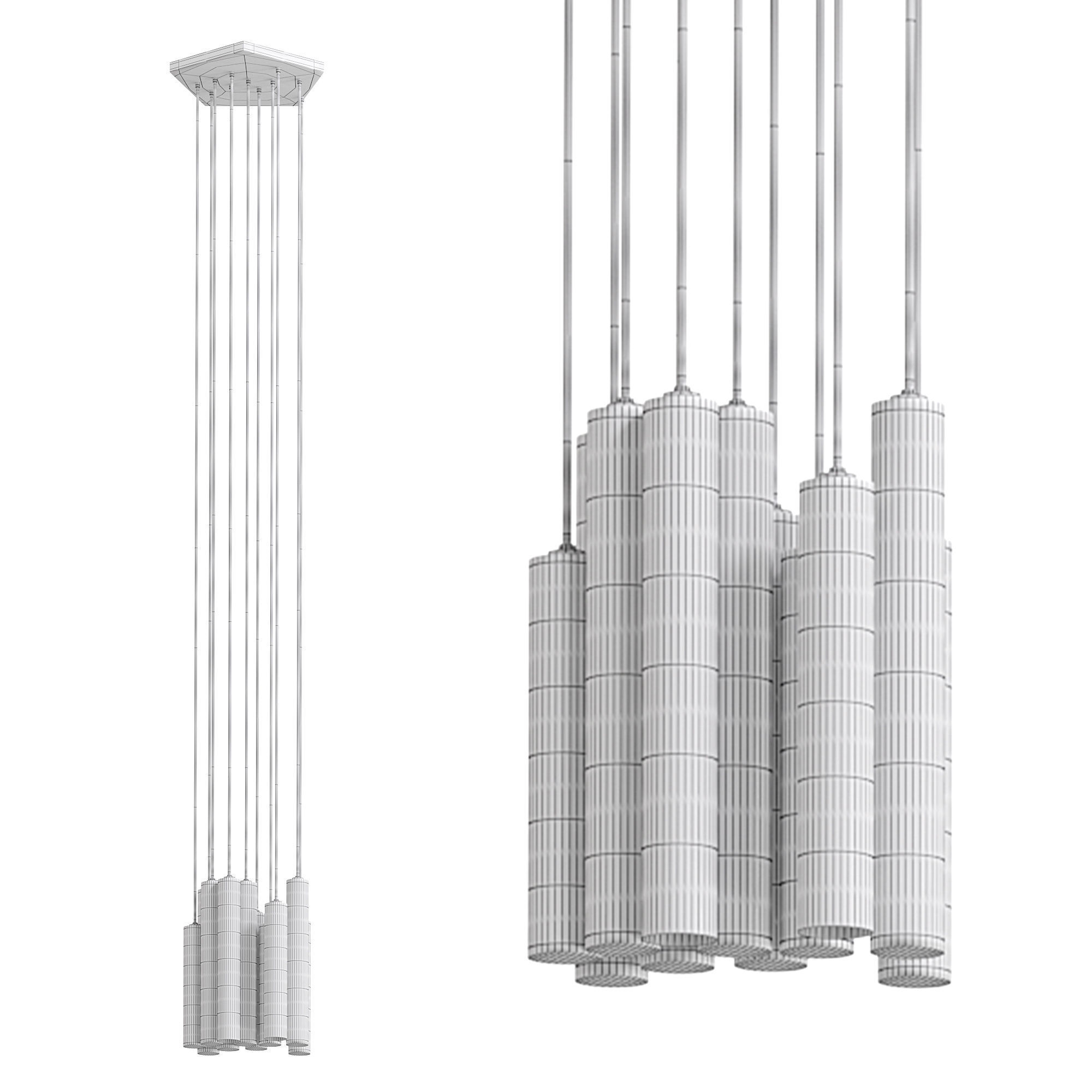 JANIS SUSPENSION LAMP by Laskasas 3D model_2