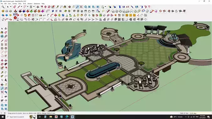 City central park landscaping