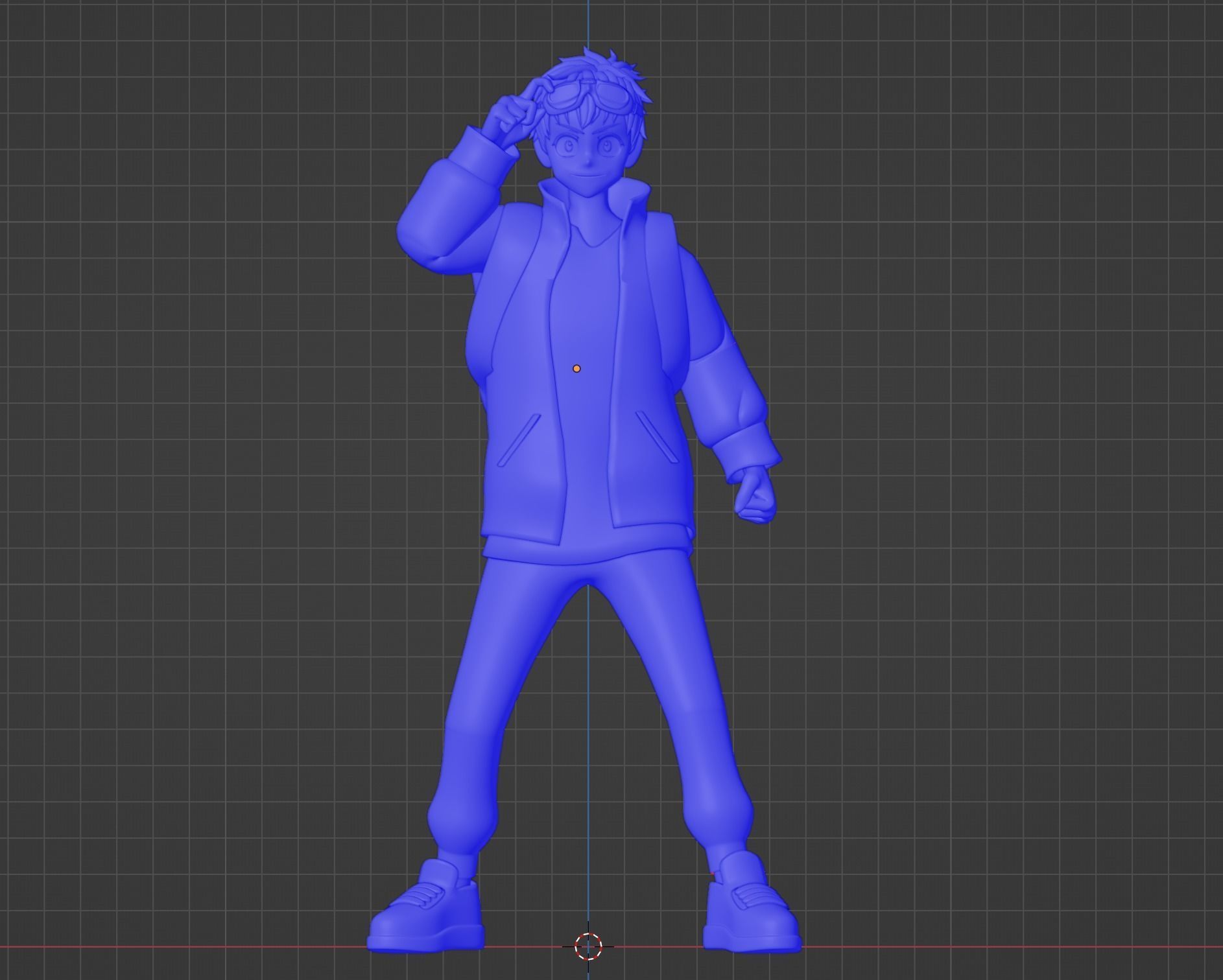Akira Tendou - Zom 100 3D model_14