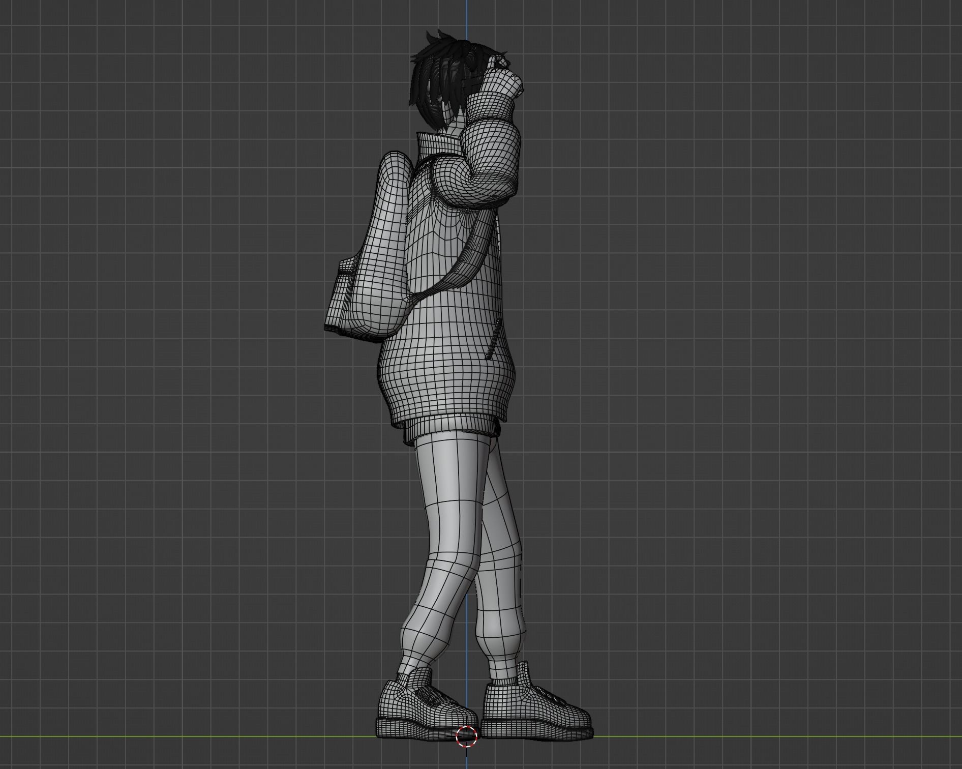 Akira Tendou - Zom 100 3D model_13