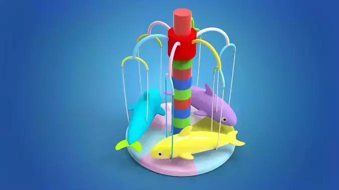 Playground for kids 3D model