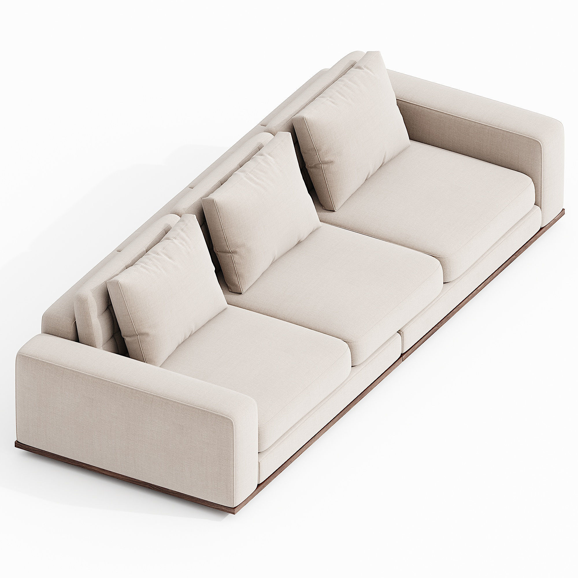 Sofa Aurora L 3d model  3D model_1