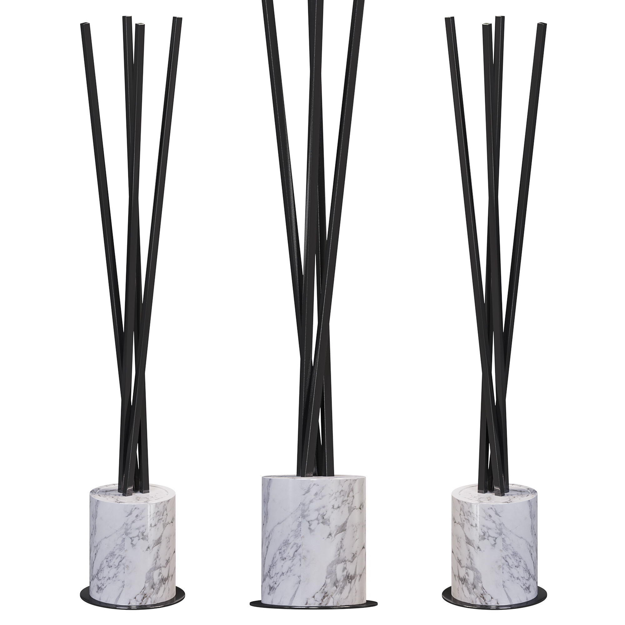 Matt coat rack p4790 by Laskasas 3D model_2