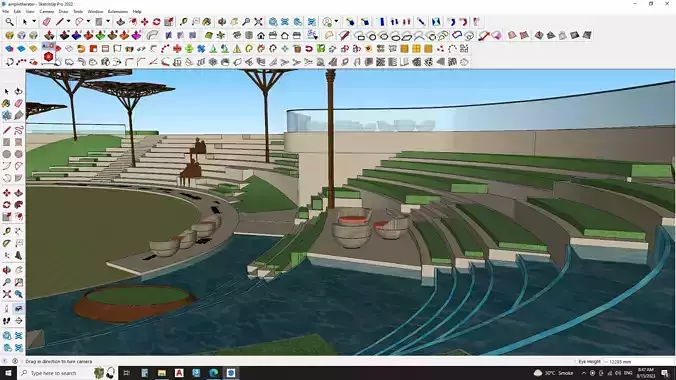 Amphitheater 3D model