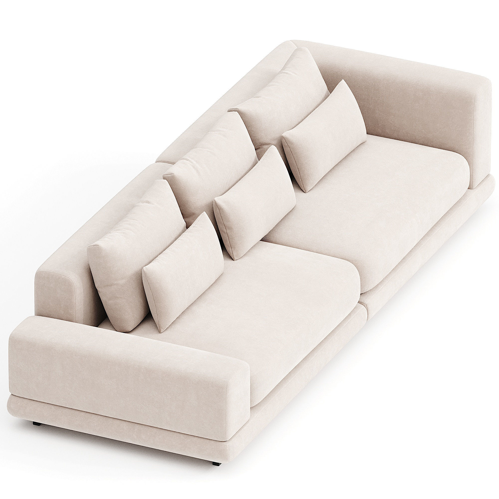 SOFA DI ANGELO 3d model  3D model_1