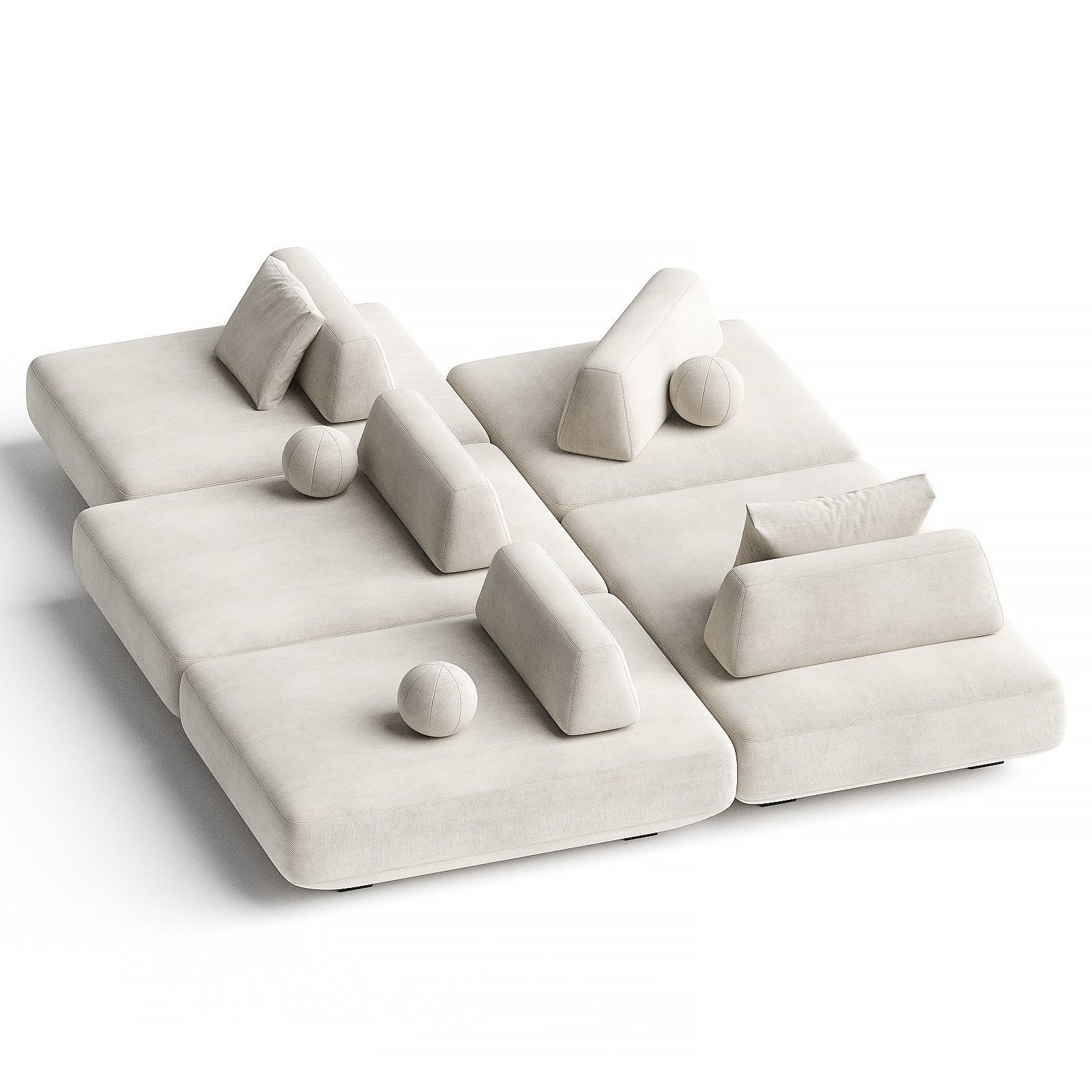 BOCA TOMMY SOFA 3d model  3D model_1