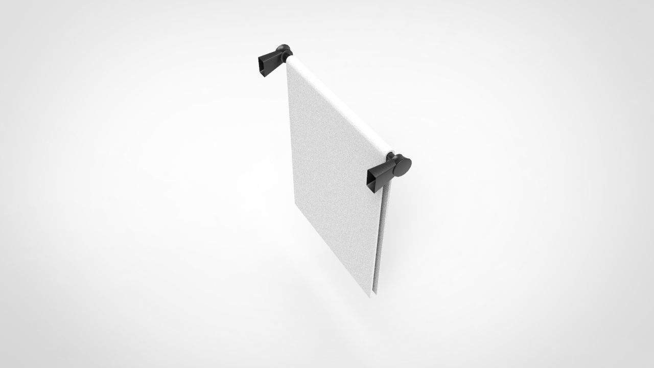 Towel Rack 3D model_5