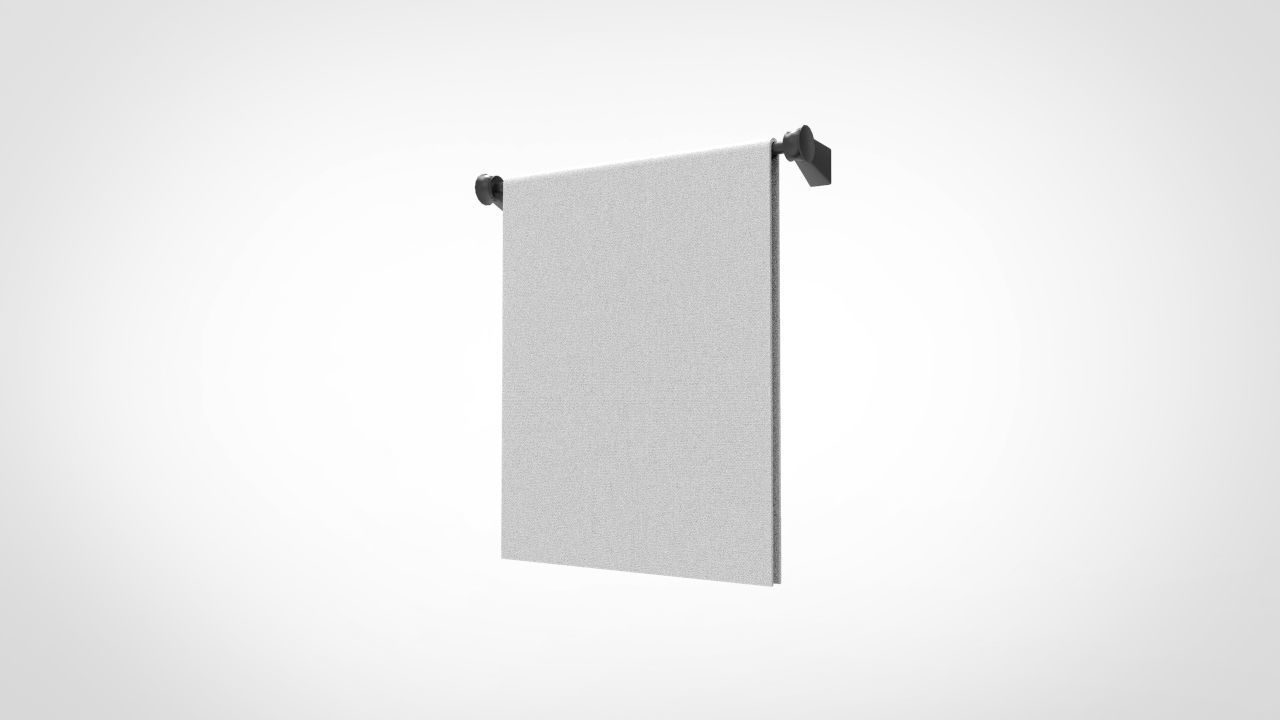 Towel Rack 3D model_4