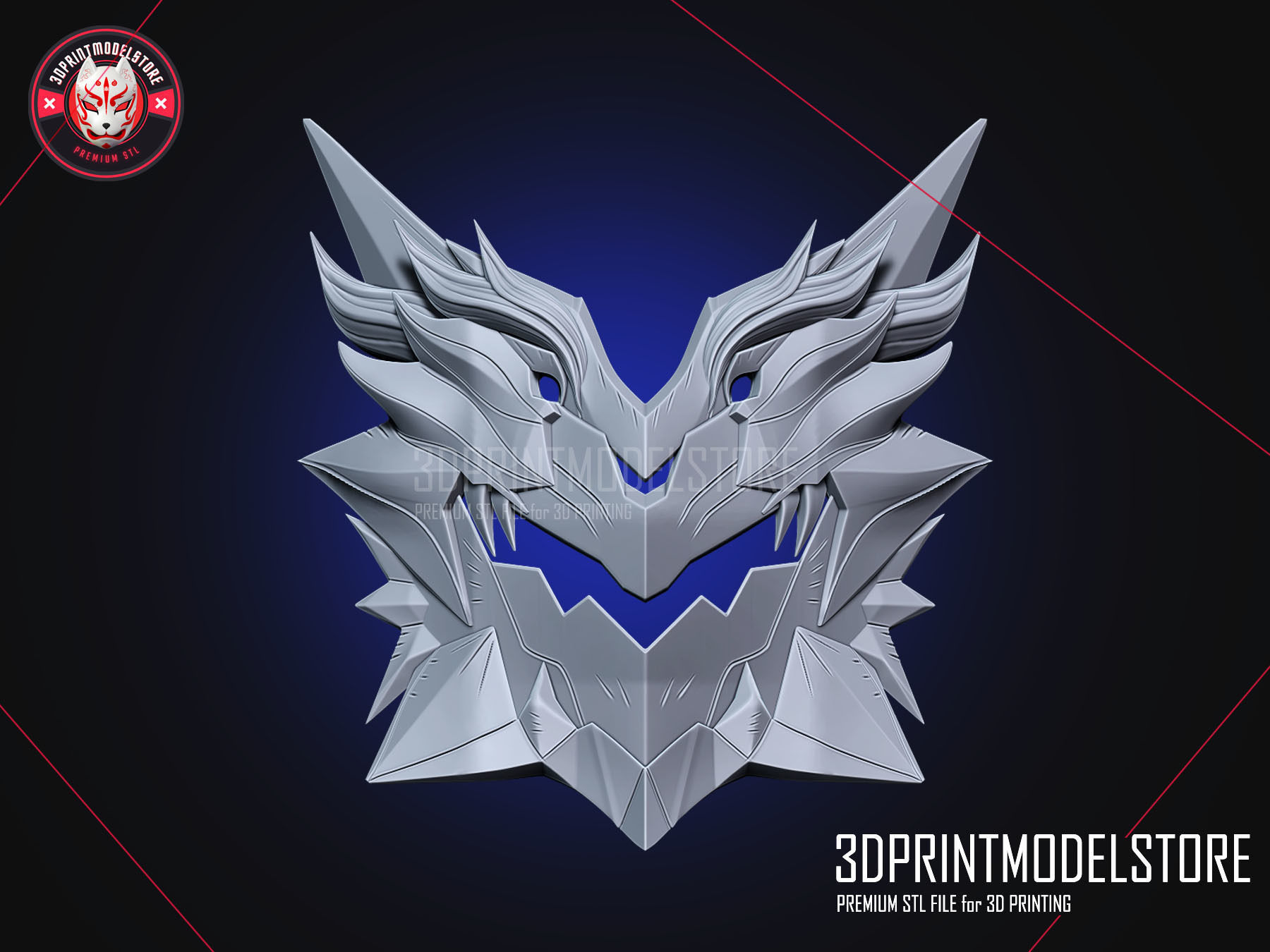 Lion King Fate Grand Order Cosplay Mask - Lancer King of Knights 3D print model_2