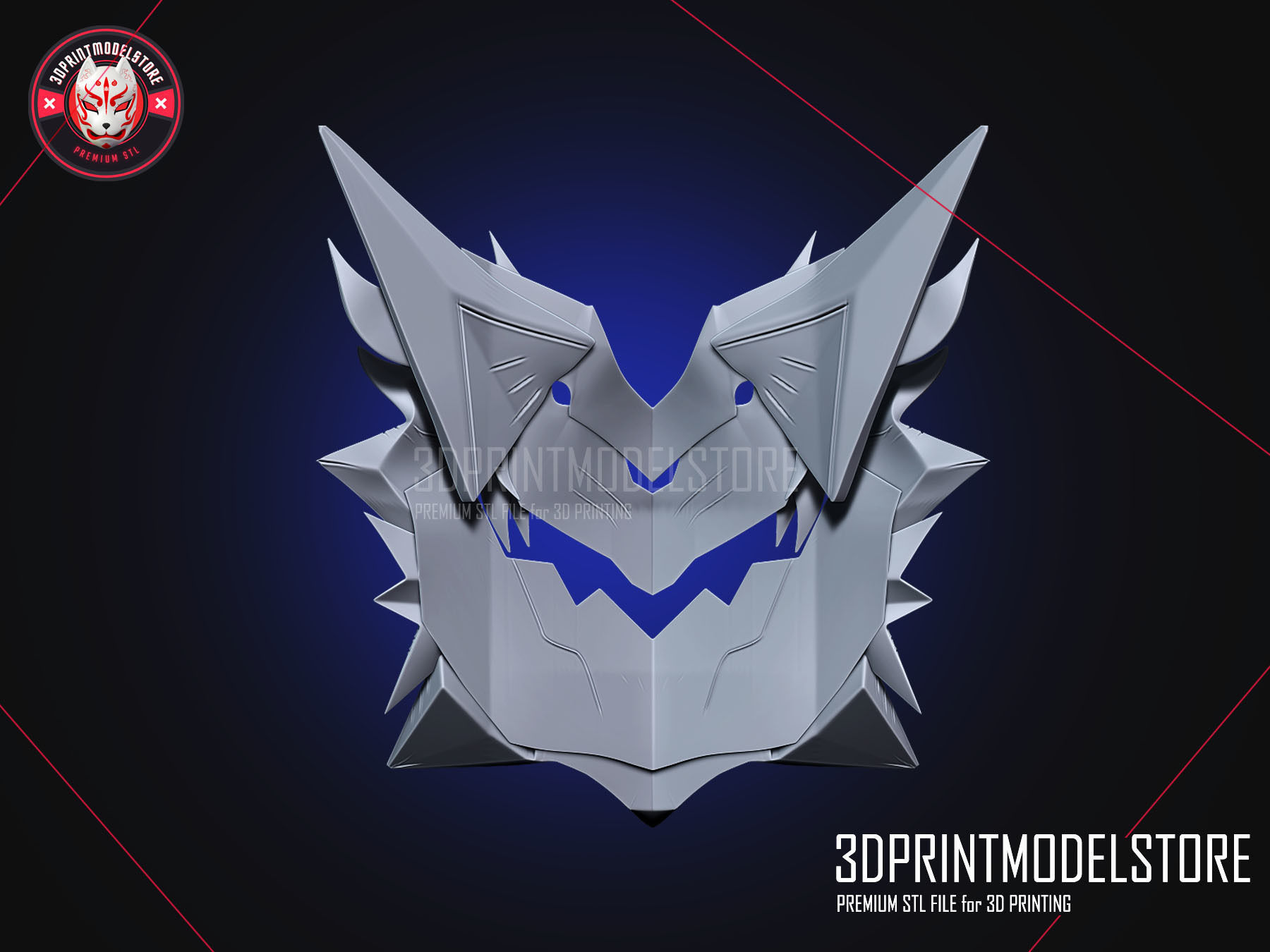Lion King Fate Grand Order Cosplay Mask - Lancer King of Knights 3D print model_6