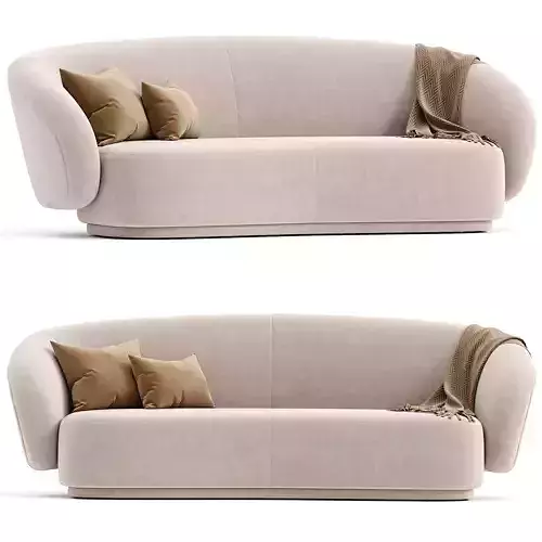 Adler Sofa 3d model  3D model