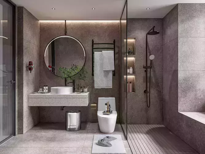 Bathroom  1 3D model