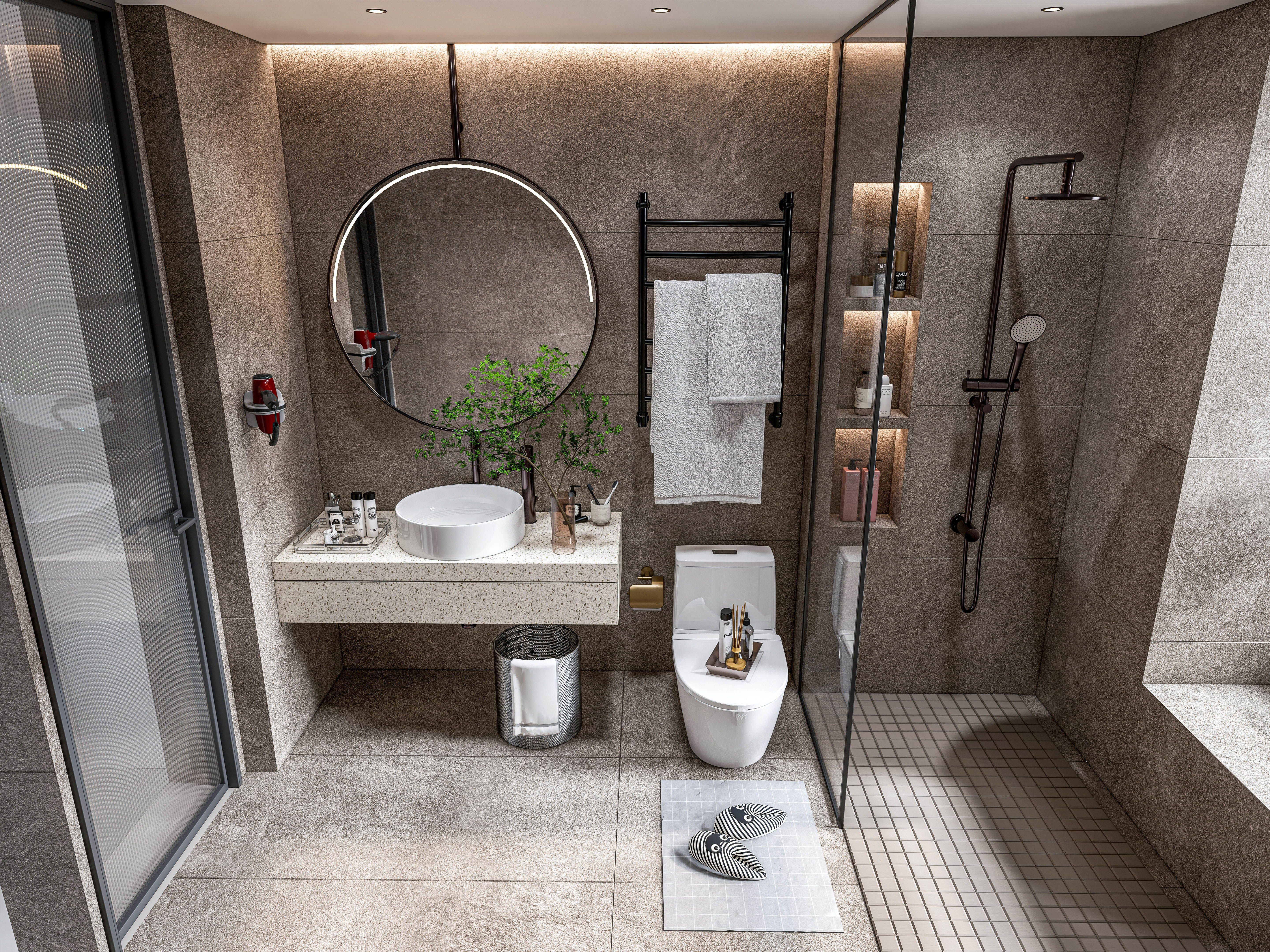 Bathroom  1 3D model_11