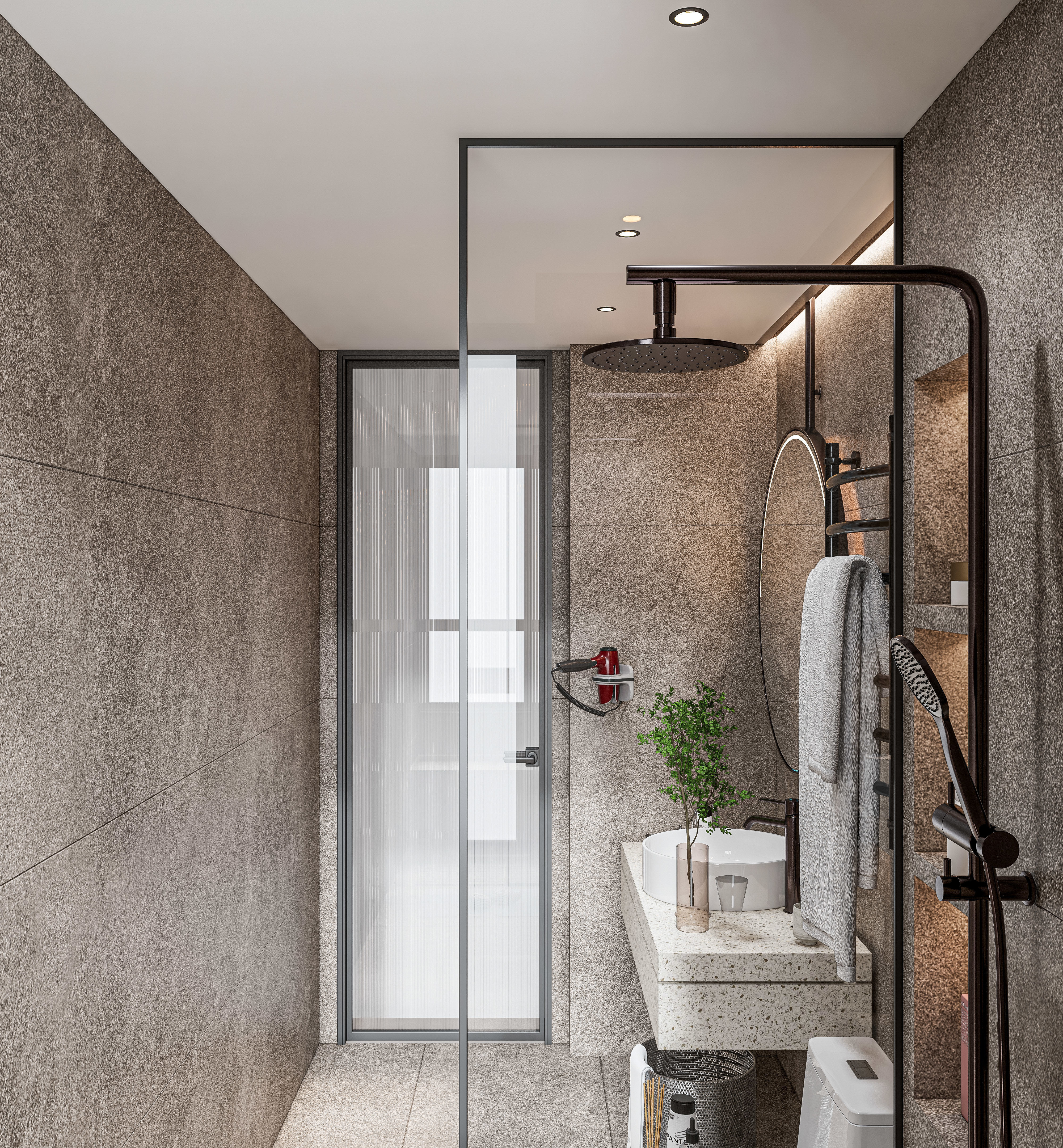 Bathroom  1 3D model_3