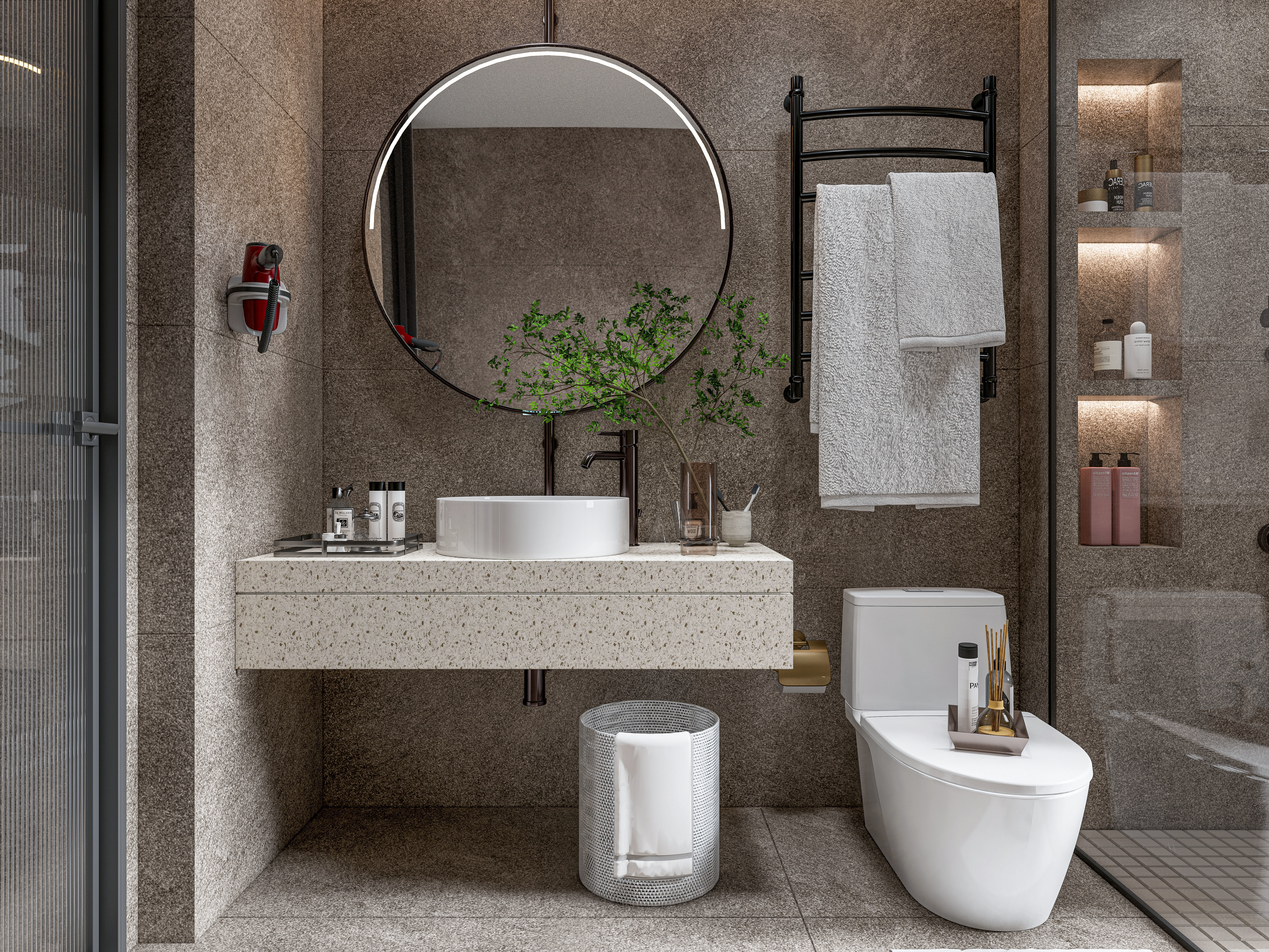 Bathroom  1 3D model_6