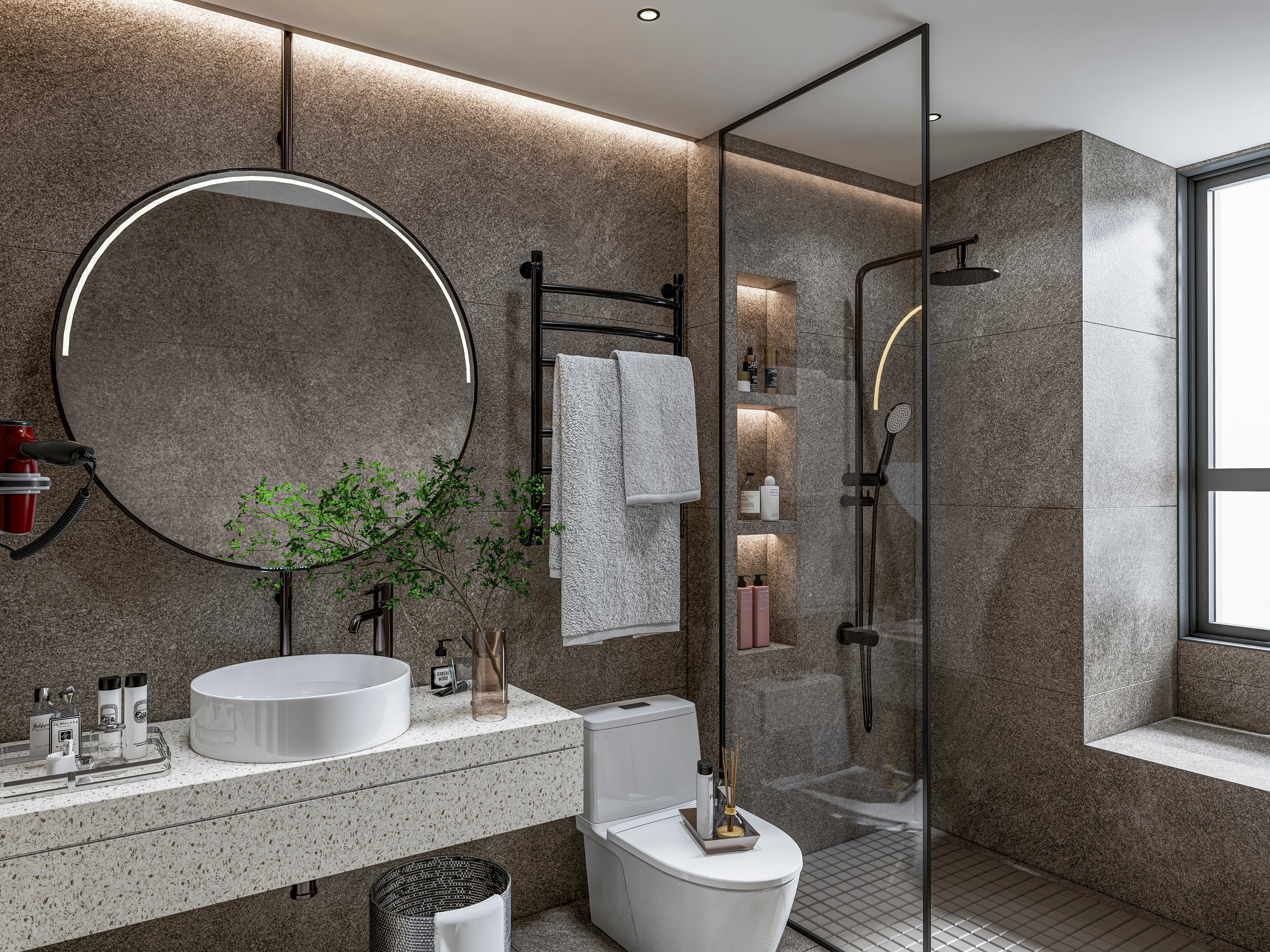 Bathroom  1 3D model_7