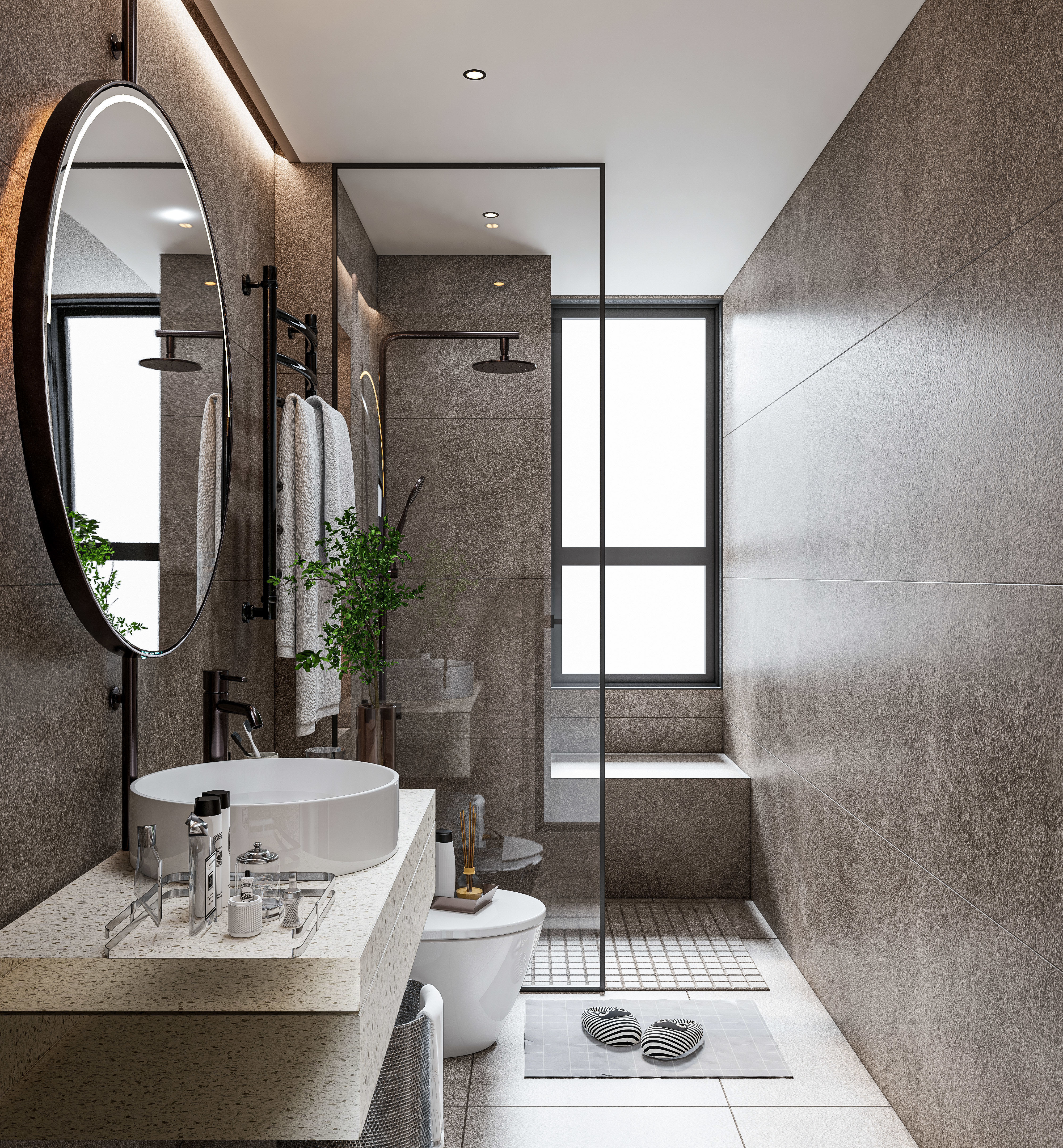 Bathroom  1 3D model_2