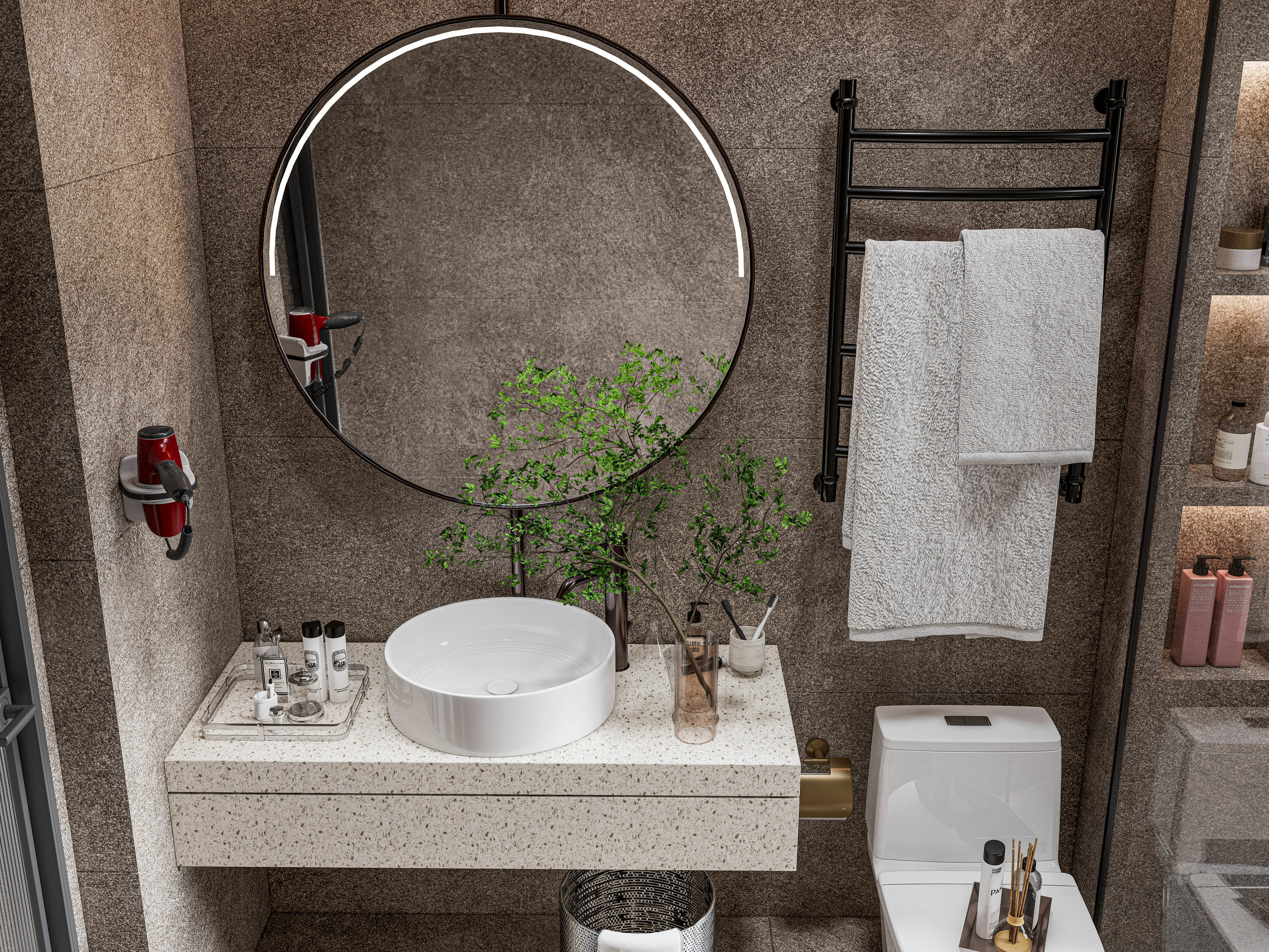 Bathroom  1 3D model_5