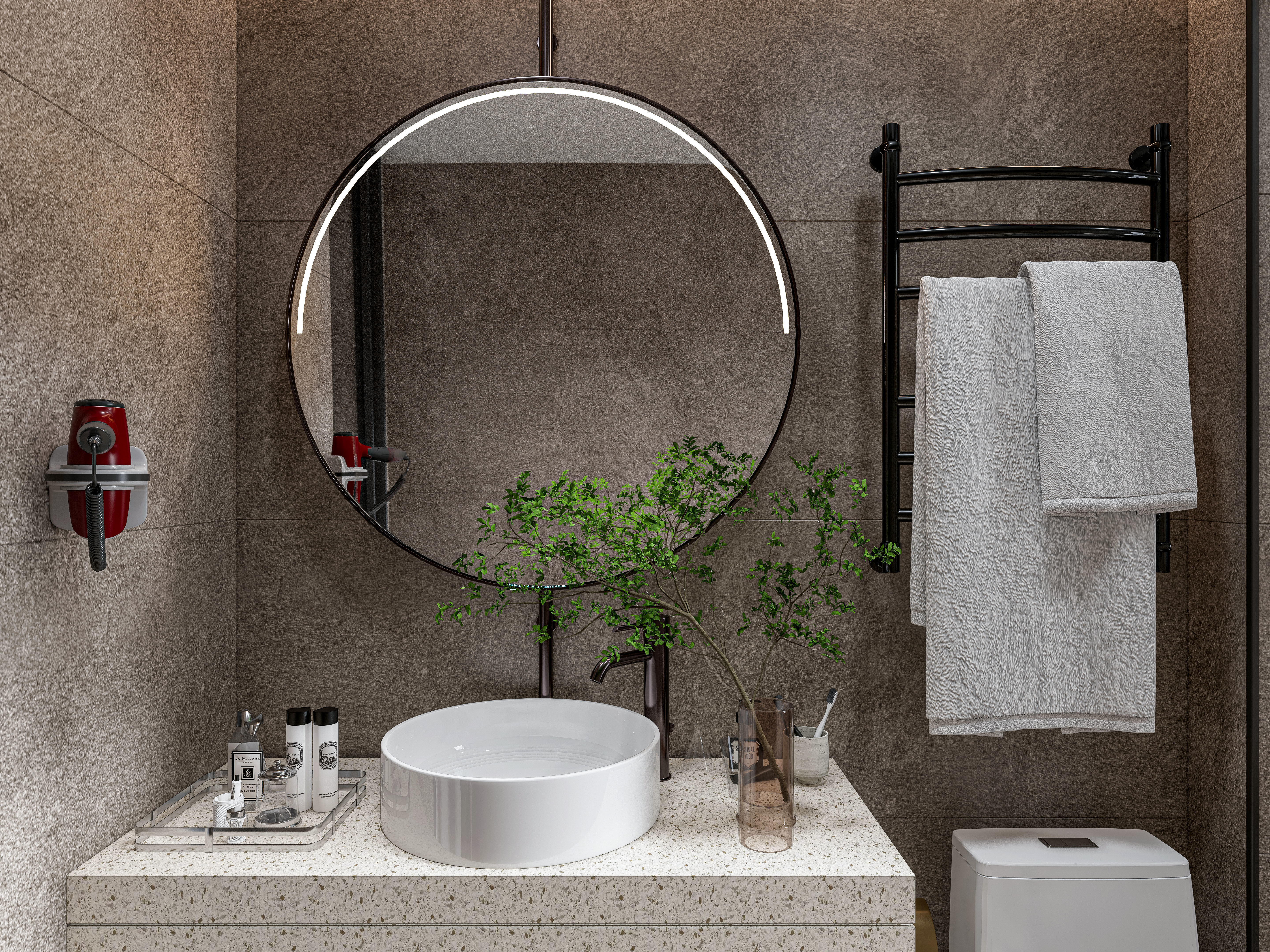 Bathroom  1 3D model_9