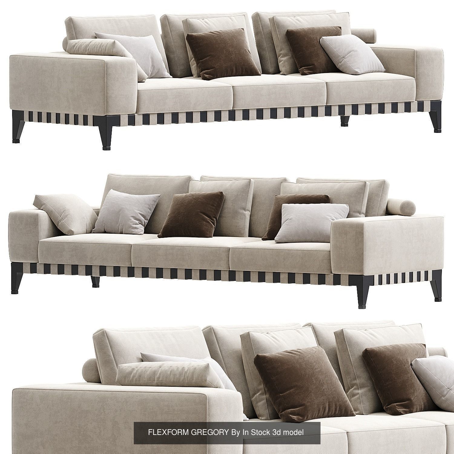 A collection of furniture Set of sofas _57
