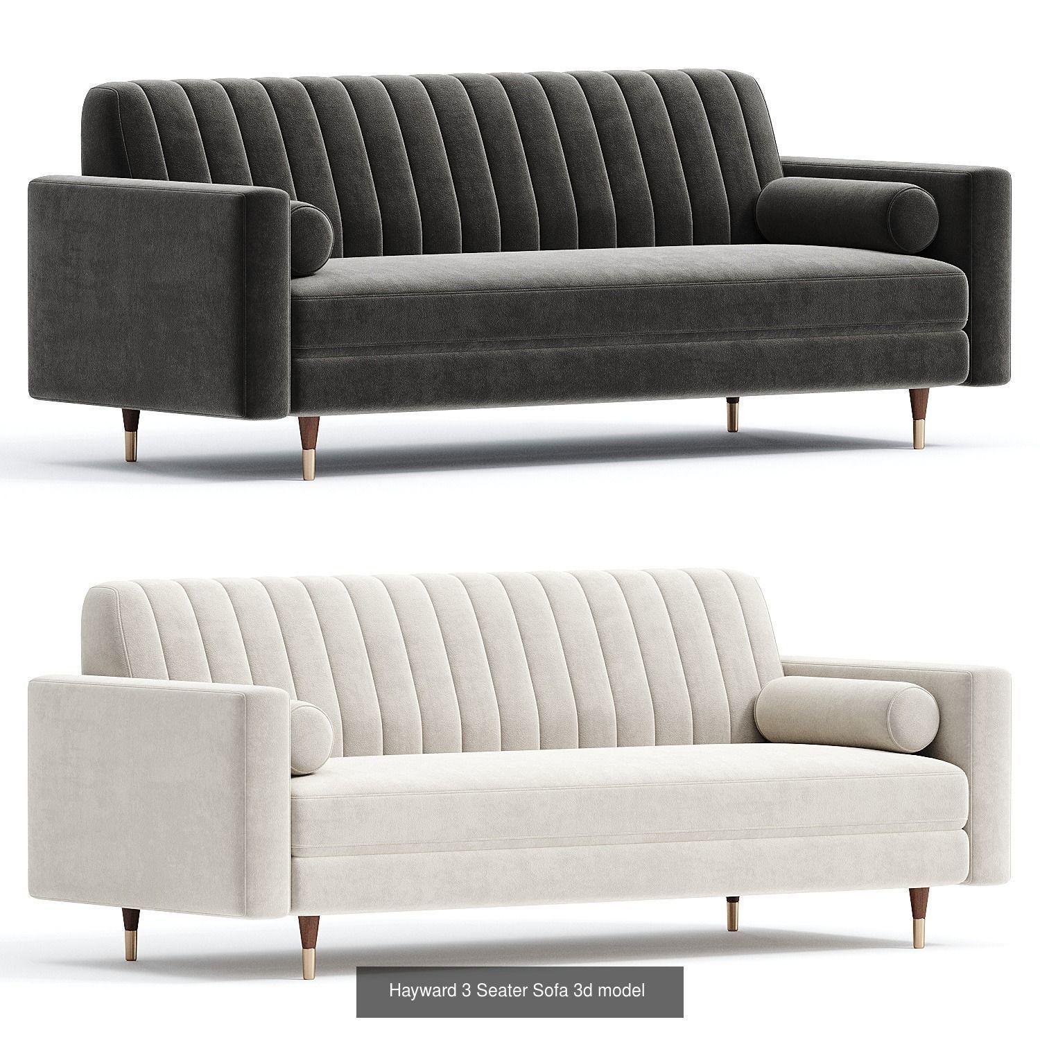 A collection of furniture Set of sofas _74