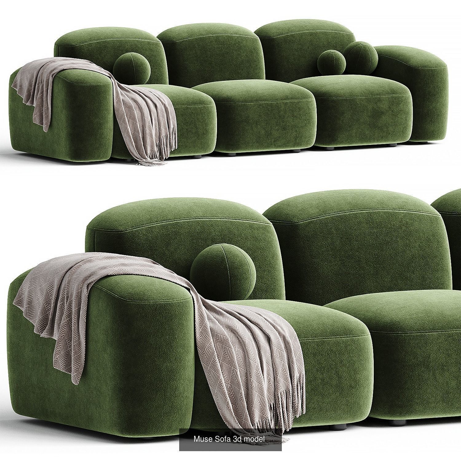 A collection of furniture Set of sofas _28
