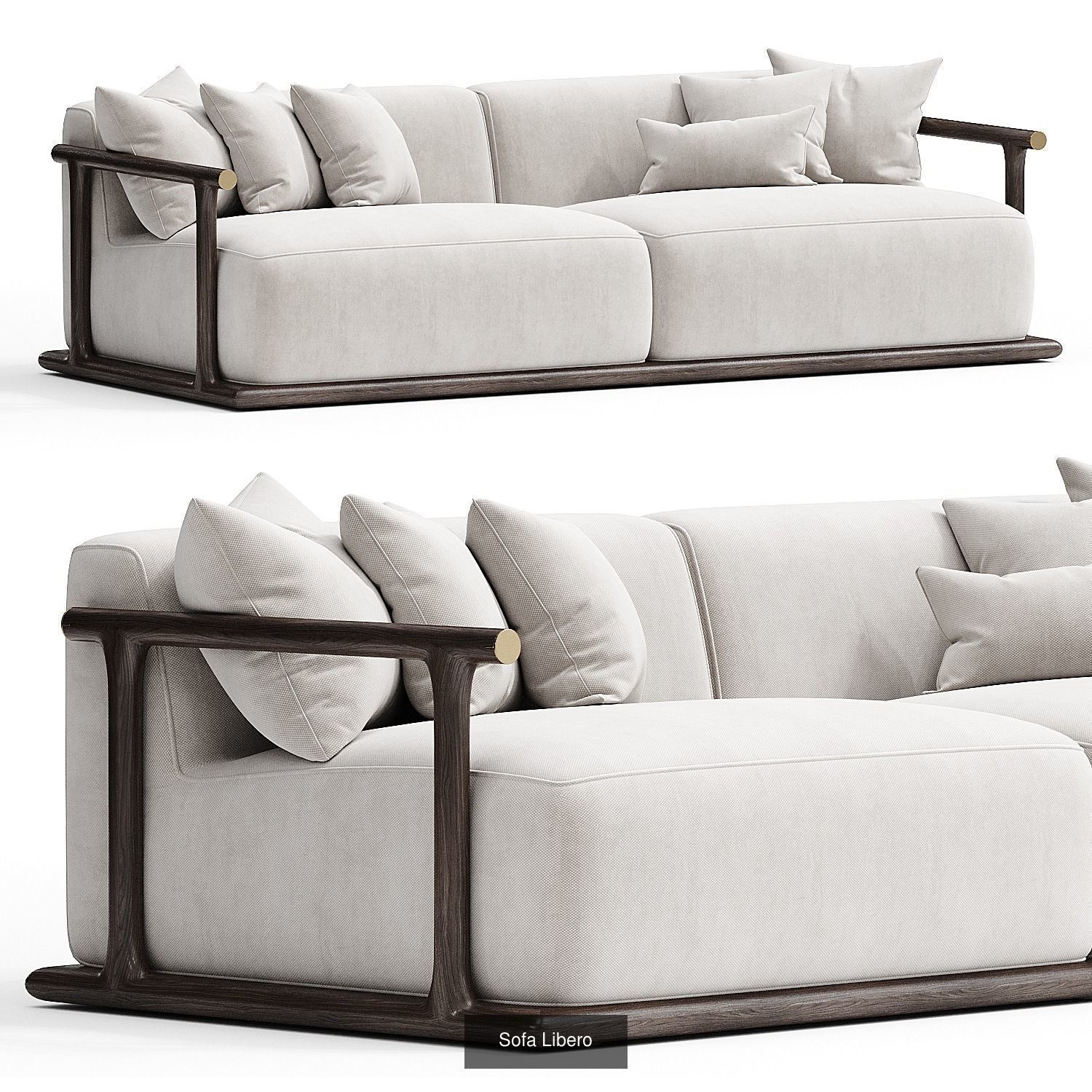 A collection of furniture Set of sofas _20