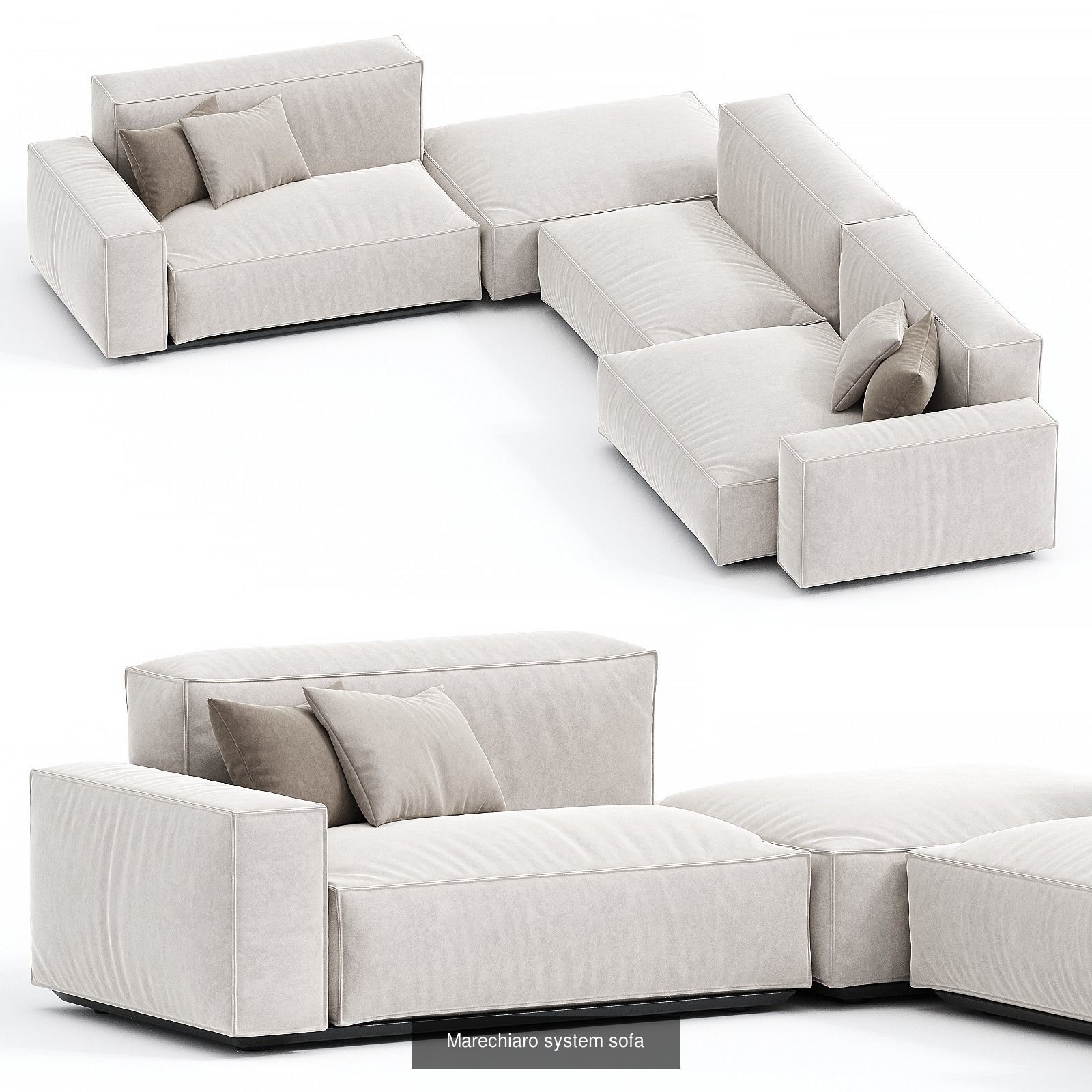 A collection of furniture Set of sofas _7