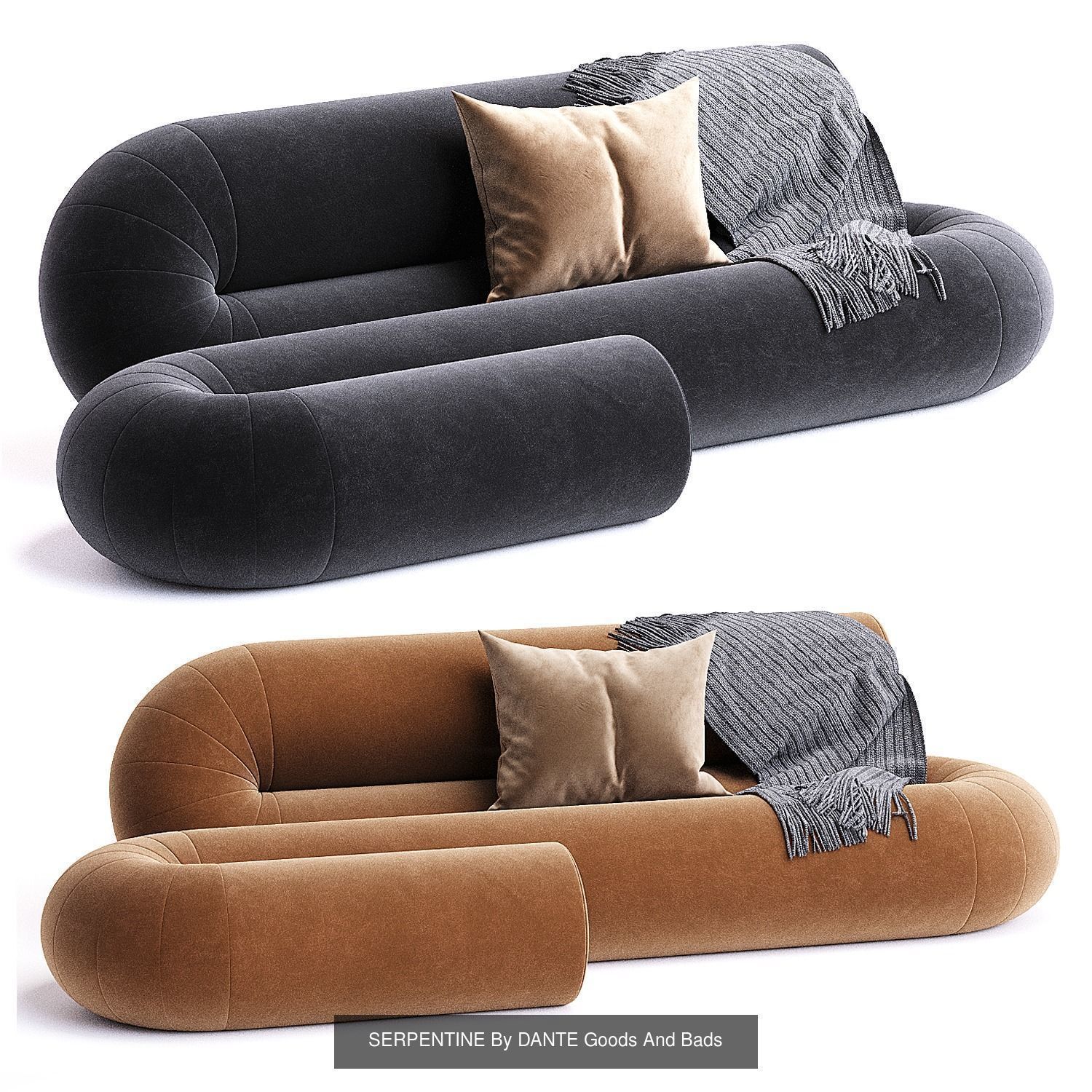 A collection of furniture Set of sofas _10