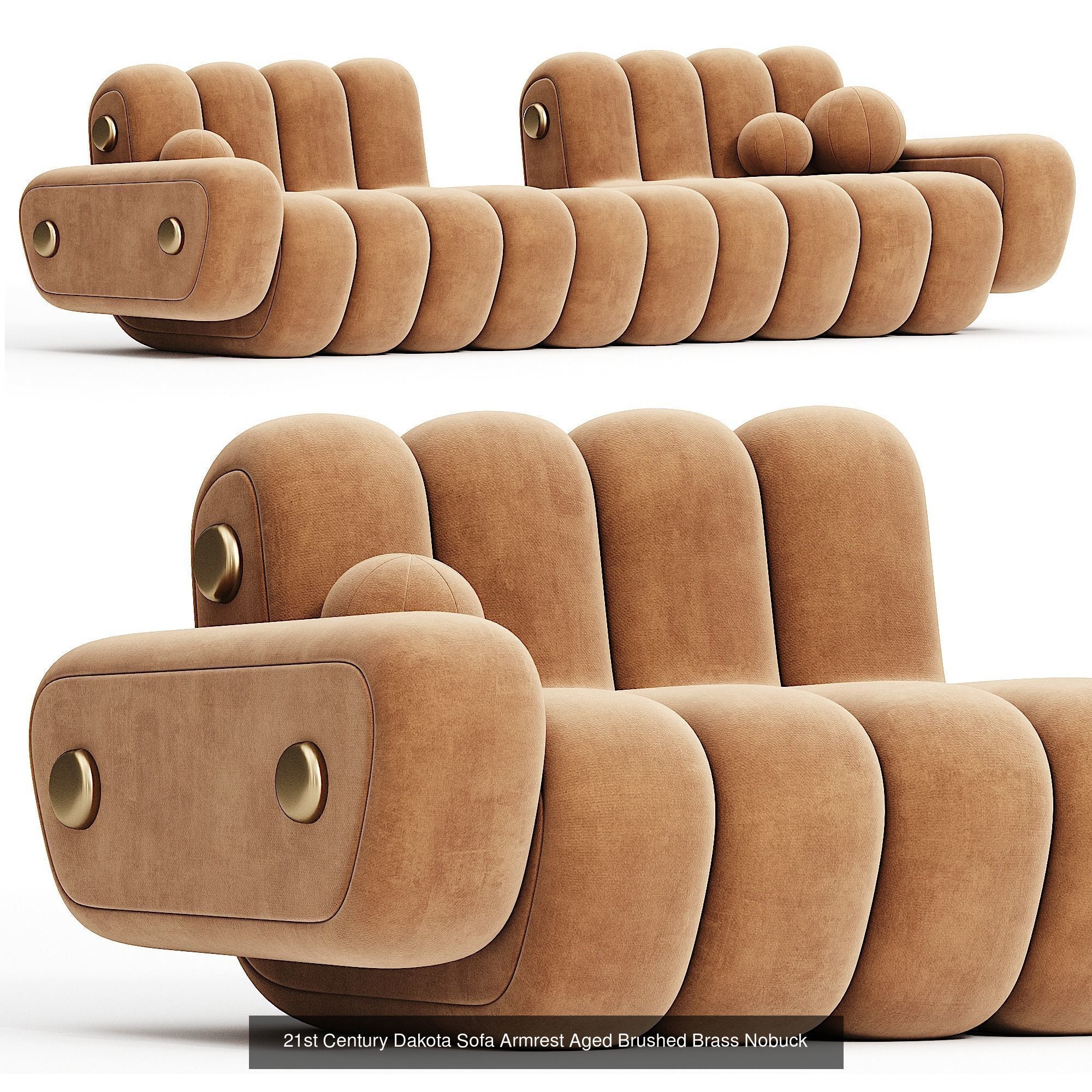A collection of furniture Set of sofas _37