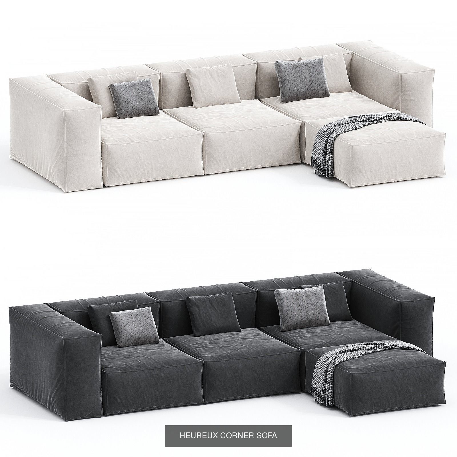 A collection of furniture Set of sofas _8