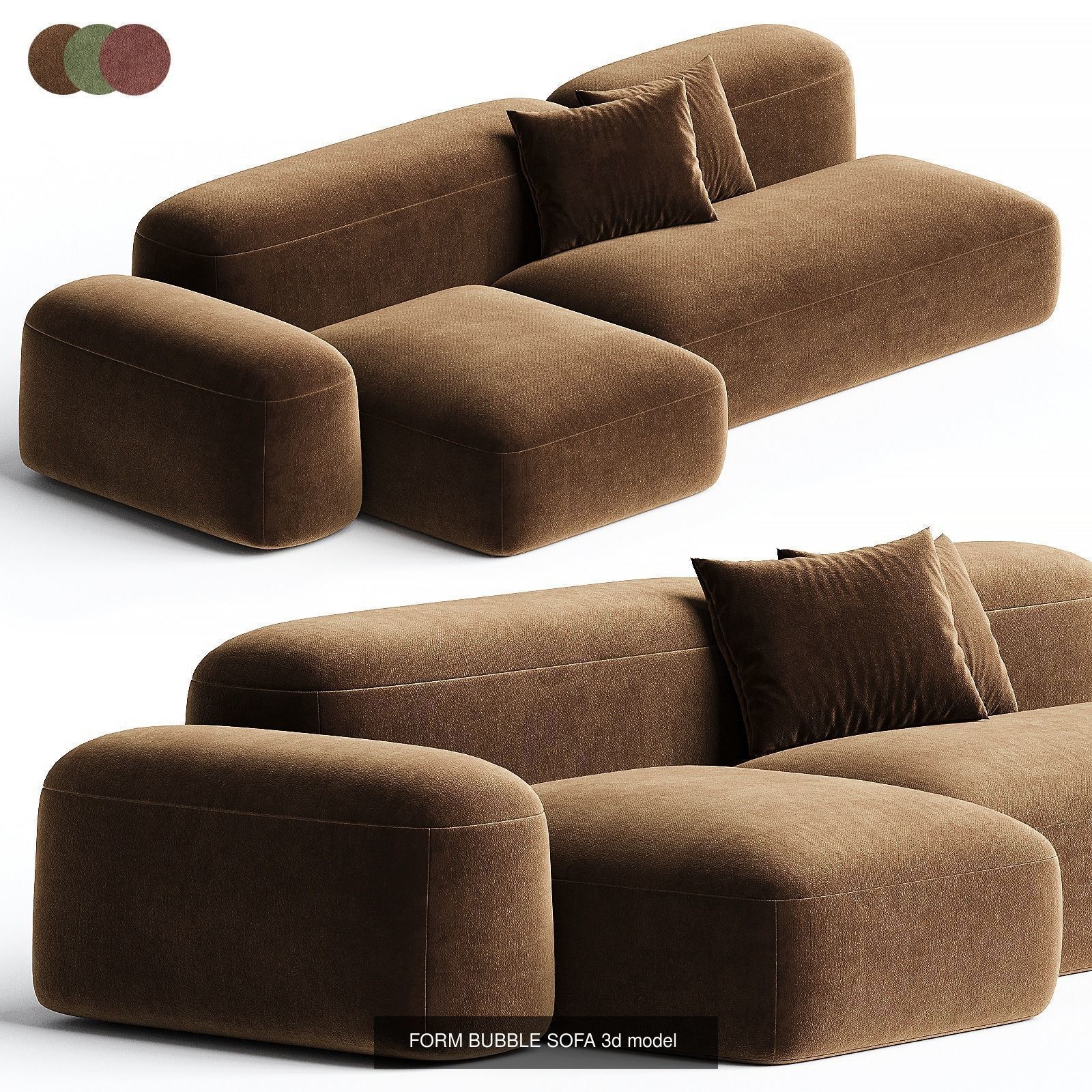 A collection of furniture Set of sofas _65
