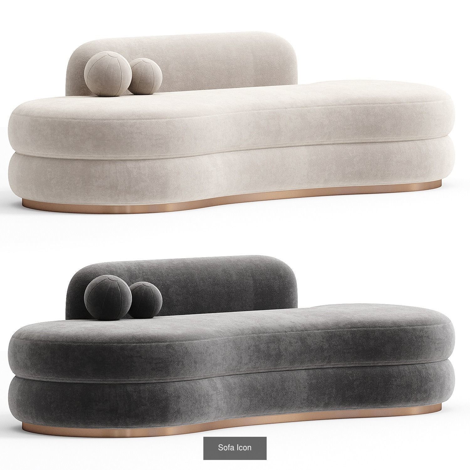 A collection of furniture Set of sofas _44